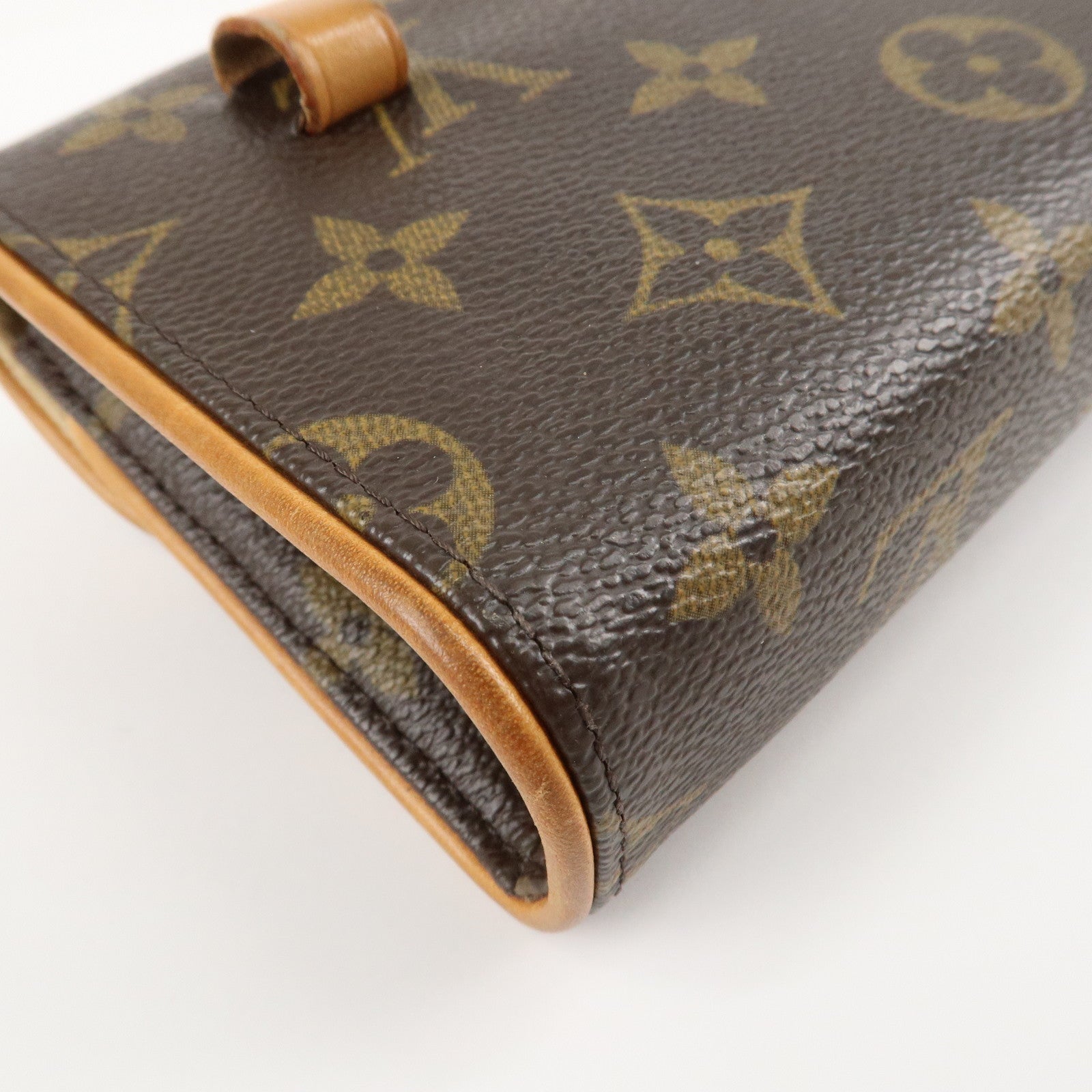 Louis Vuitton Monogram Pochette Florentine Waist Bag BeltXS M51855