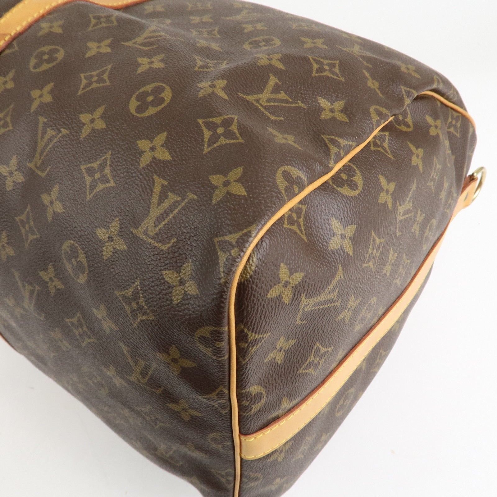 Louis Vuitton Monogram Keep All Bandouliere 55 Boston Bag M41414 Used