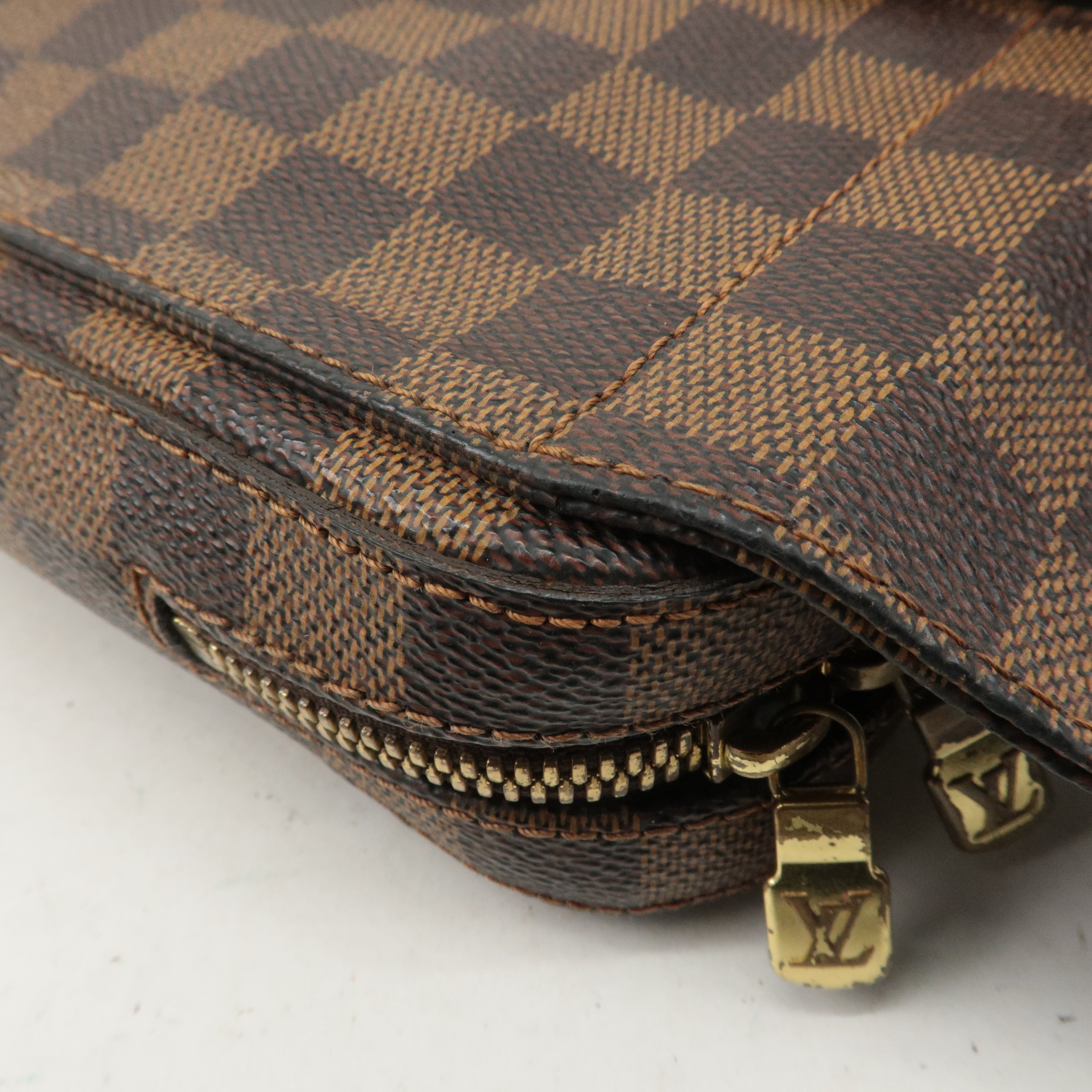 Louis Vuitton Damier Geronimos Body Bag Waist Bag Brown N51994