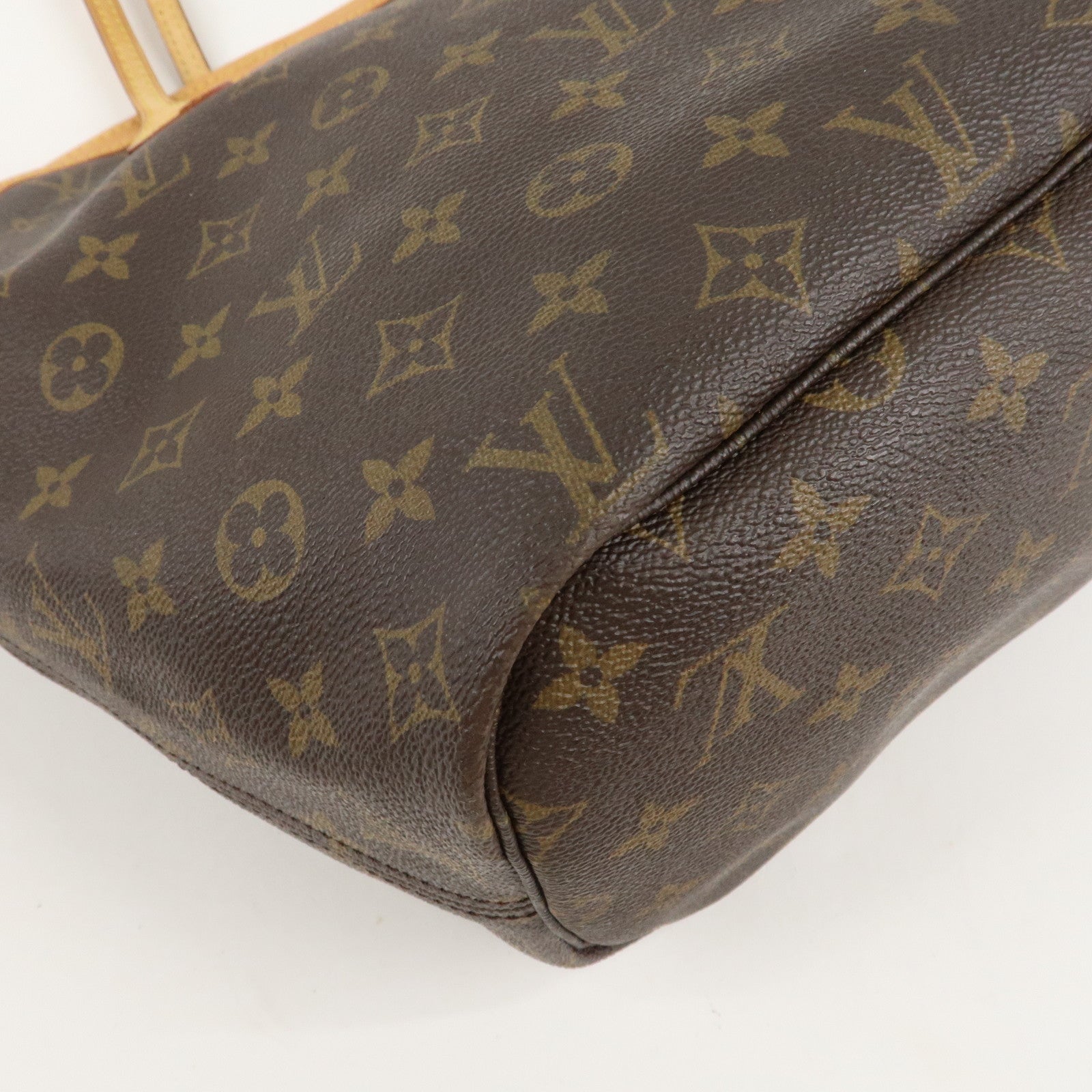 Louis Vuitton Monogram Neverfull MM Tote Bag Brown M40156 Used