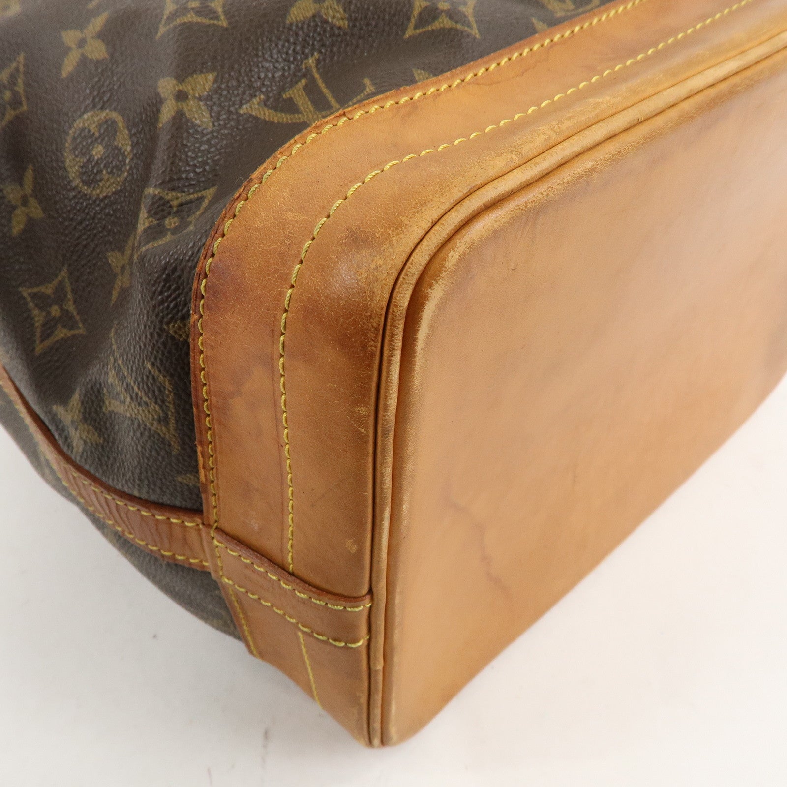 Louis Vuitton Monogram Noe Shoulder Bag Hand Bag Brown M42224