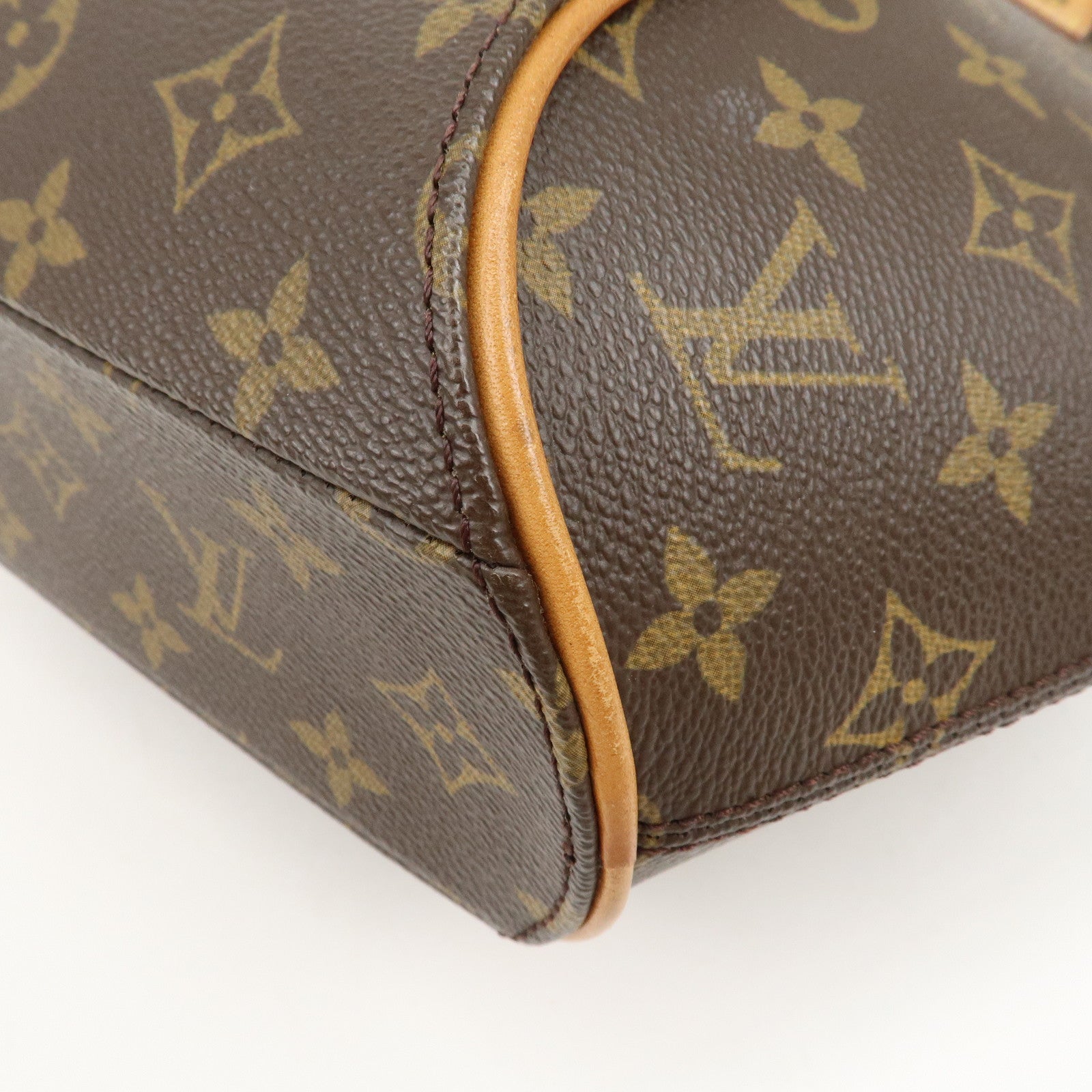 Louis Vuitton Monogram Ellipse MM Hand Bag Brown M51127