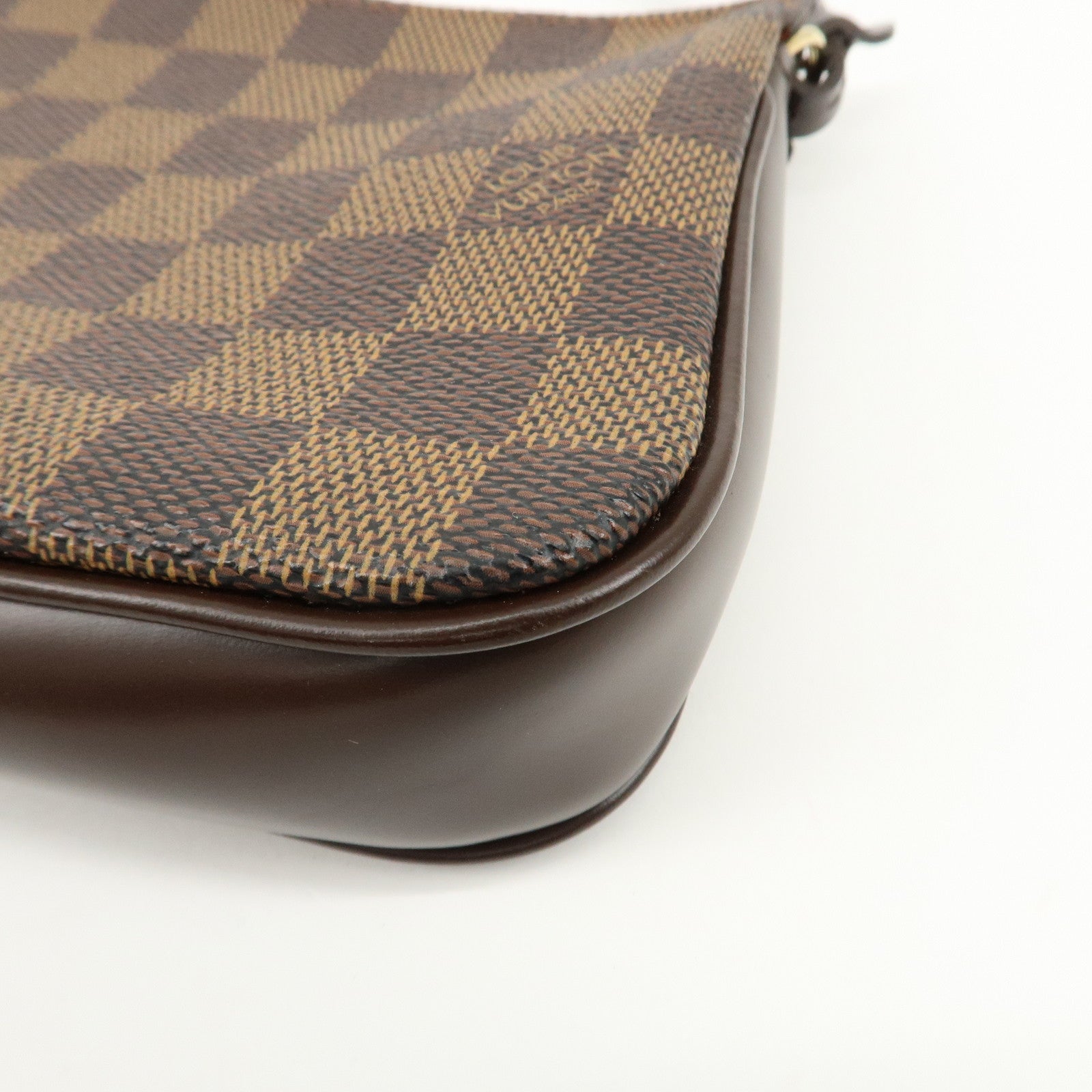 Louis Vuitton Damier Navona Accessoires Pouch Hand Bag N51983 Used