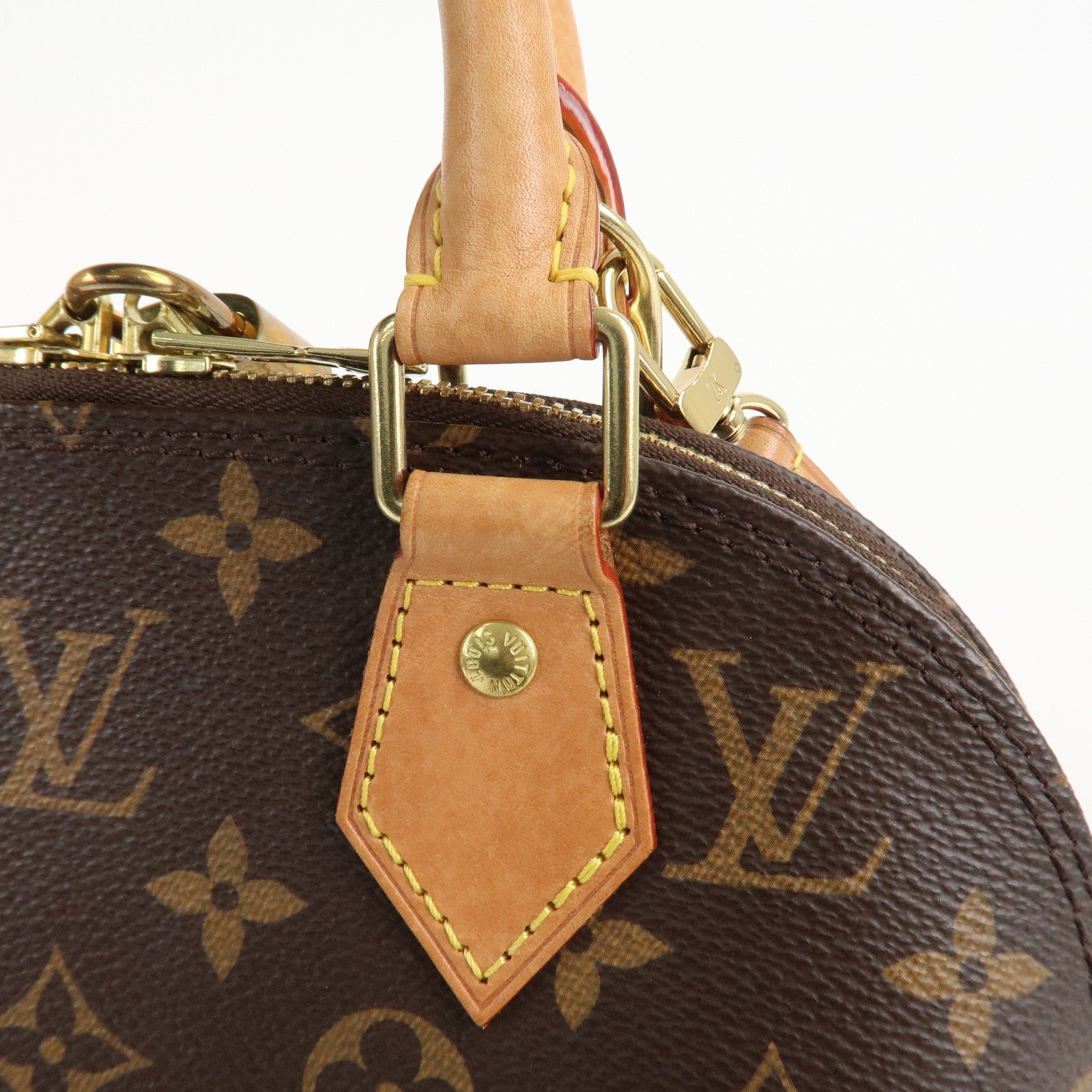 Louis Vuitton Monogram Alma BB 2 Way Hand Bag M53152 Used