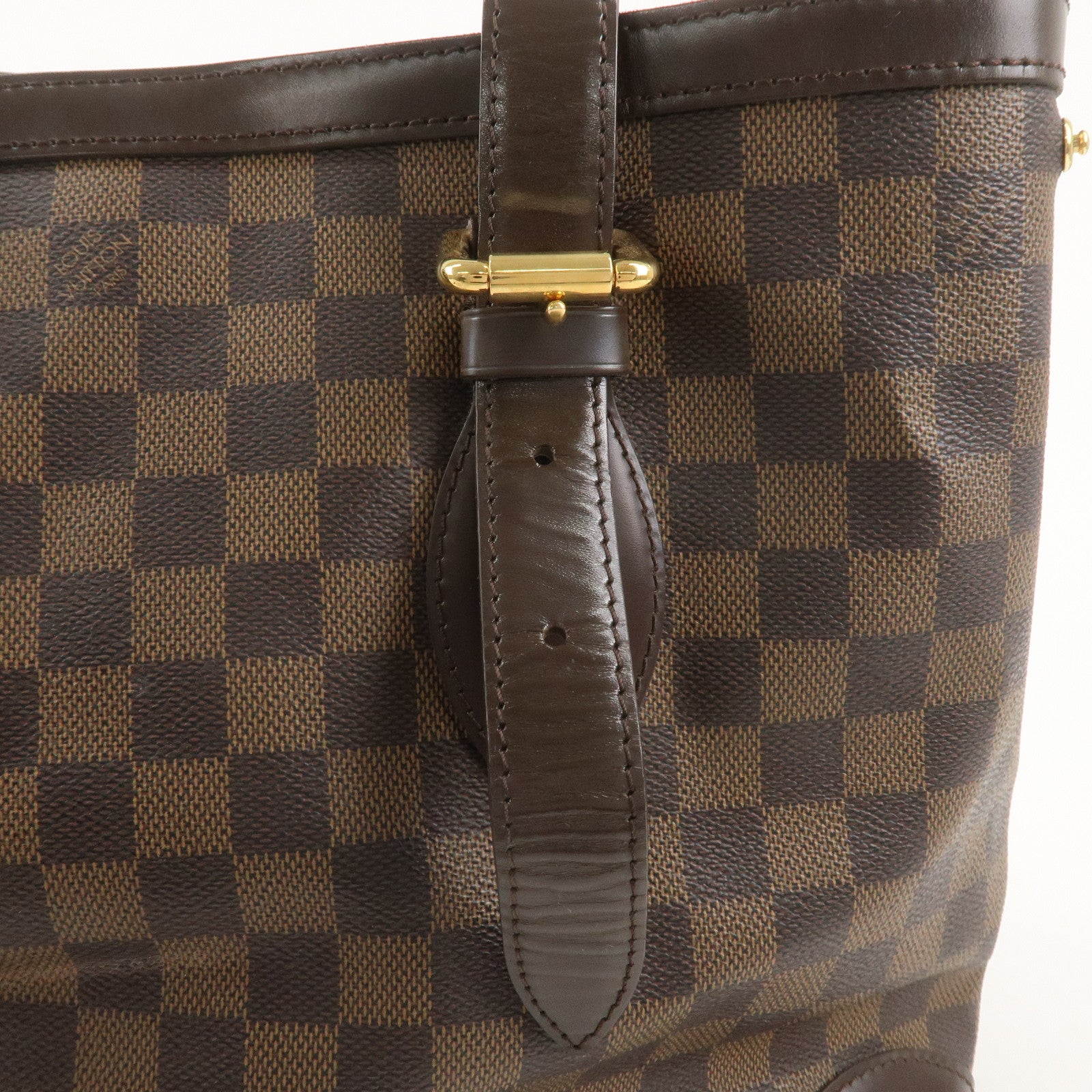 Louis Vuitton Damier Hampstead MM Tote Bag Brown N51206