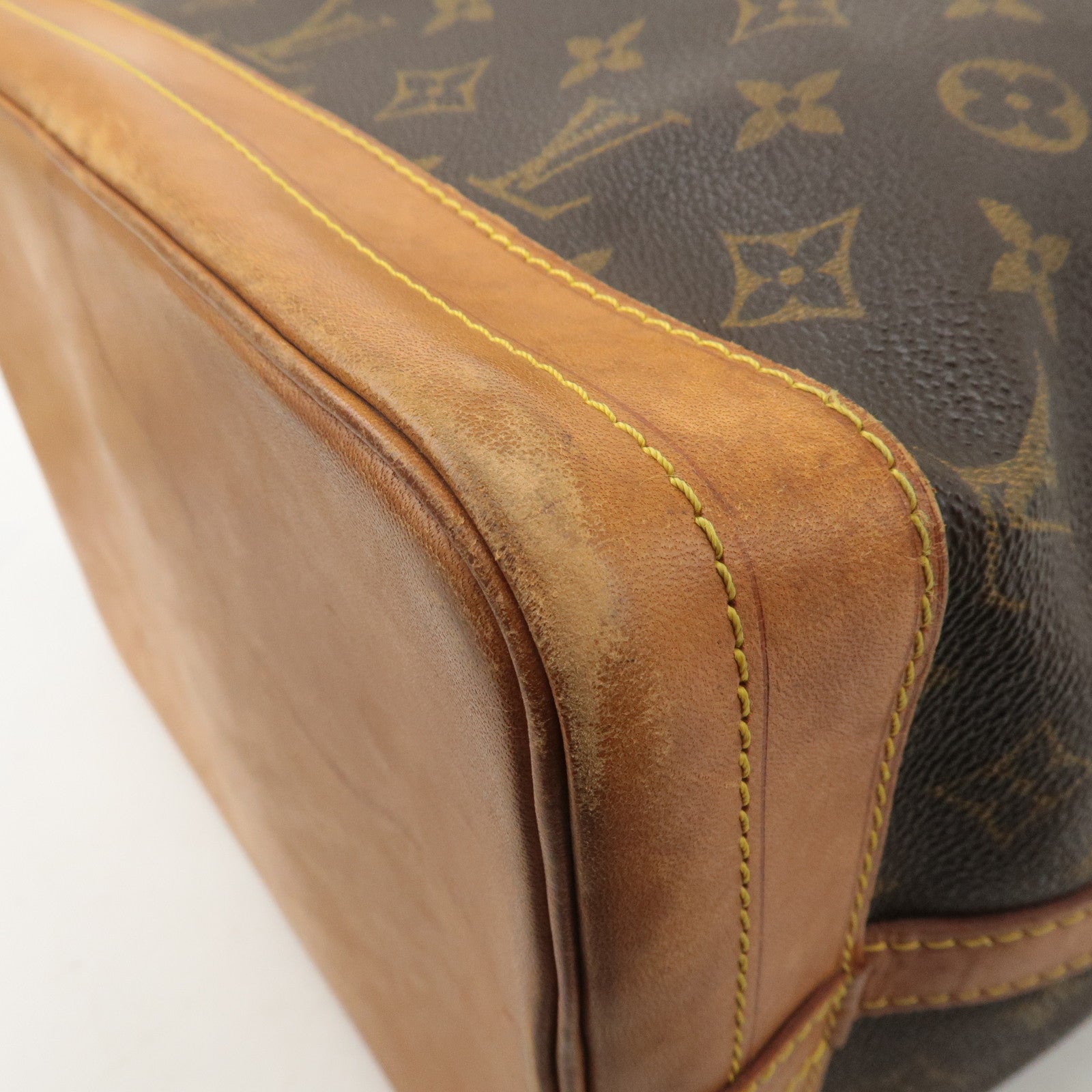 Louis Vuitton Monogram Noe Shoulder Bag Hand Bag Brown M42224