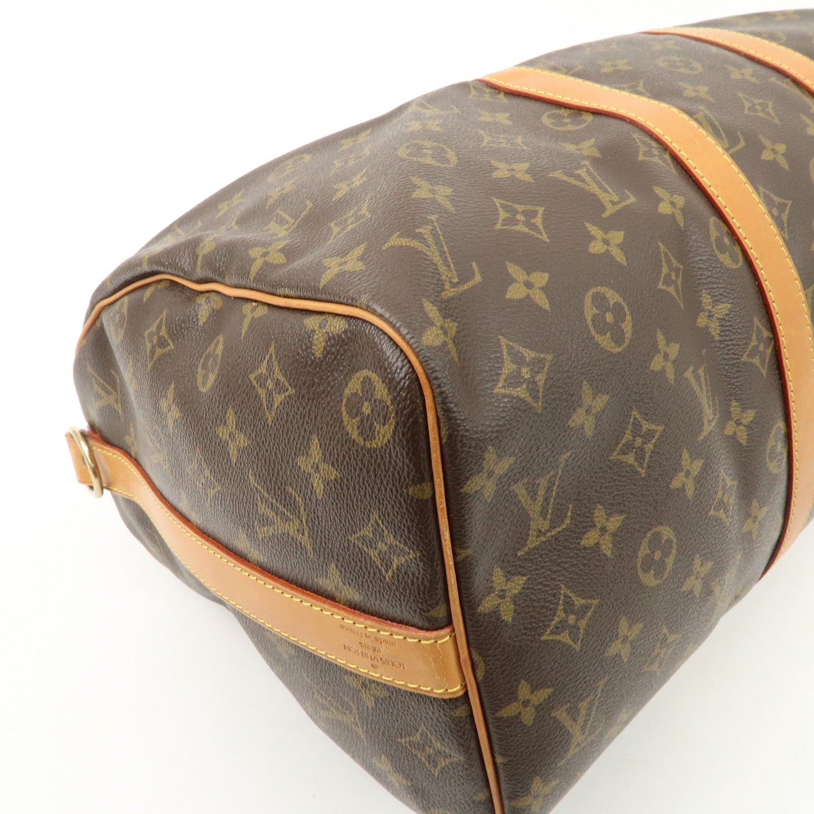 Louis Vuitton Monogram Keep All Bandouliere 45 Boston Bag M41418 Used