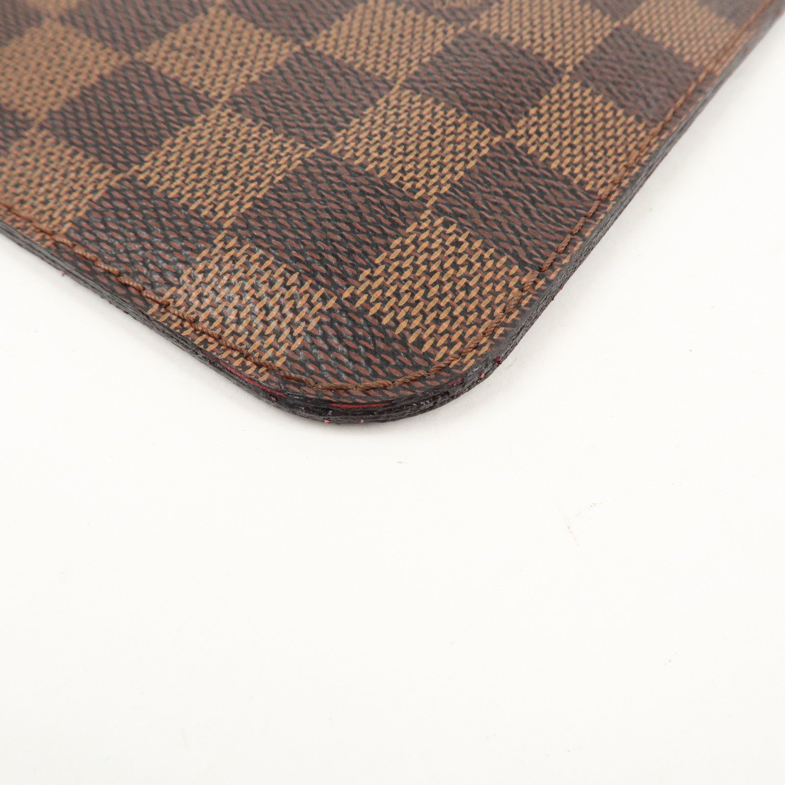 Louis Vuitton Damier Pouch for Neverfull MM Brown Used