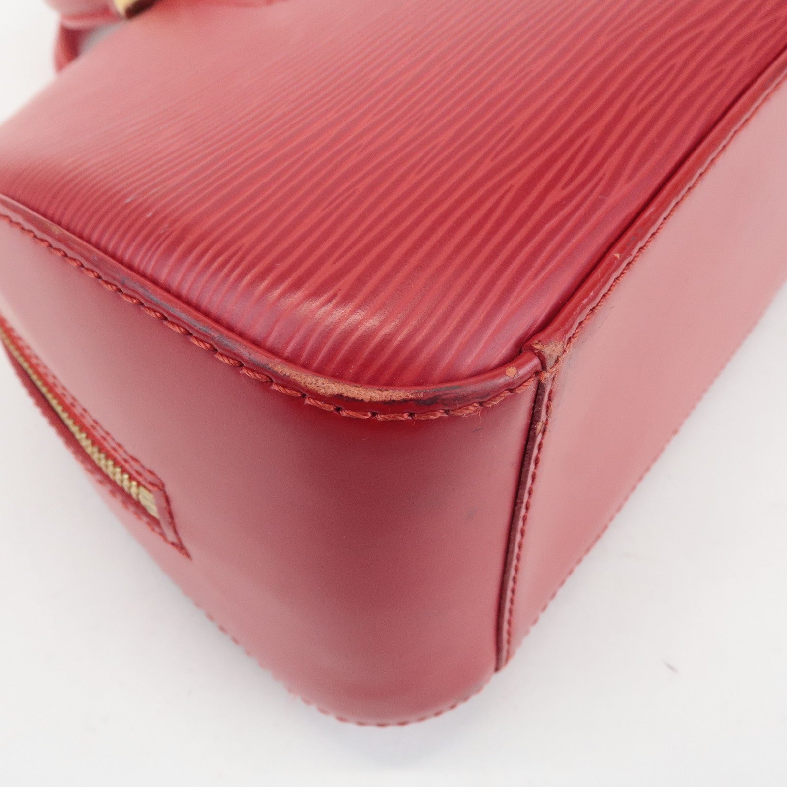 Louis Vuitton Epi Jasmine Hand Bag Castilian Red M52087 Used