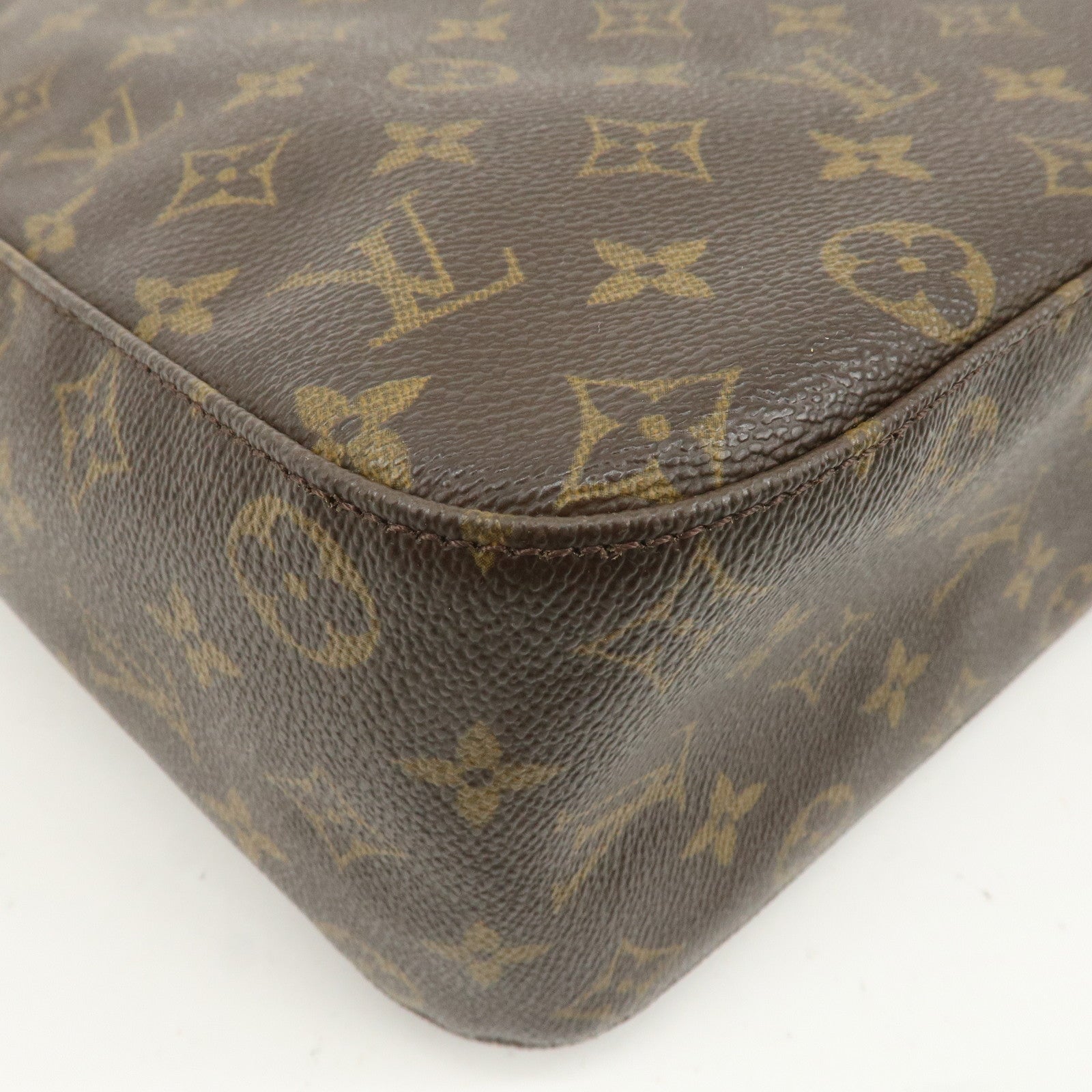 Louis Vuitton Monogram Looping GM Shoulder Bag Brown M51145