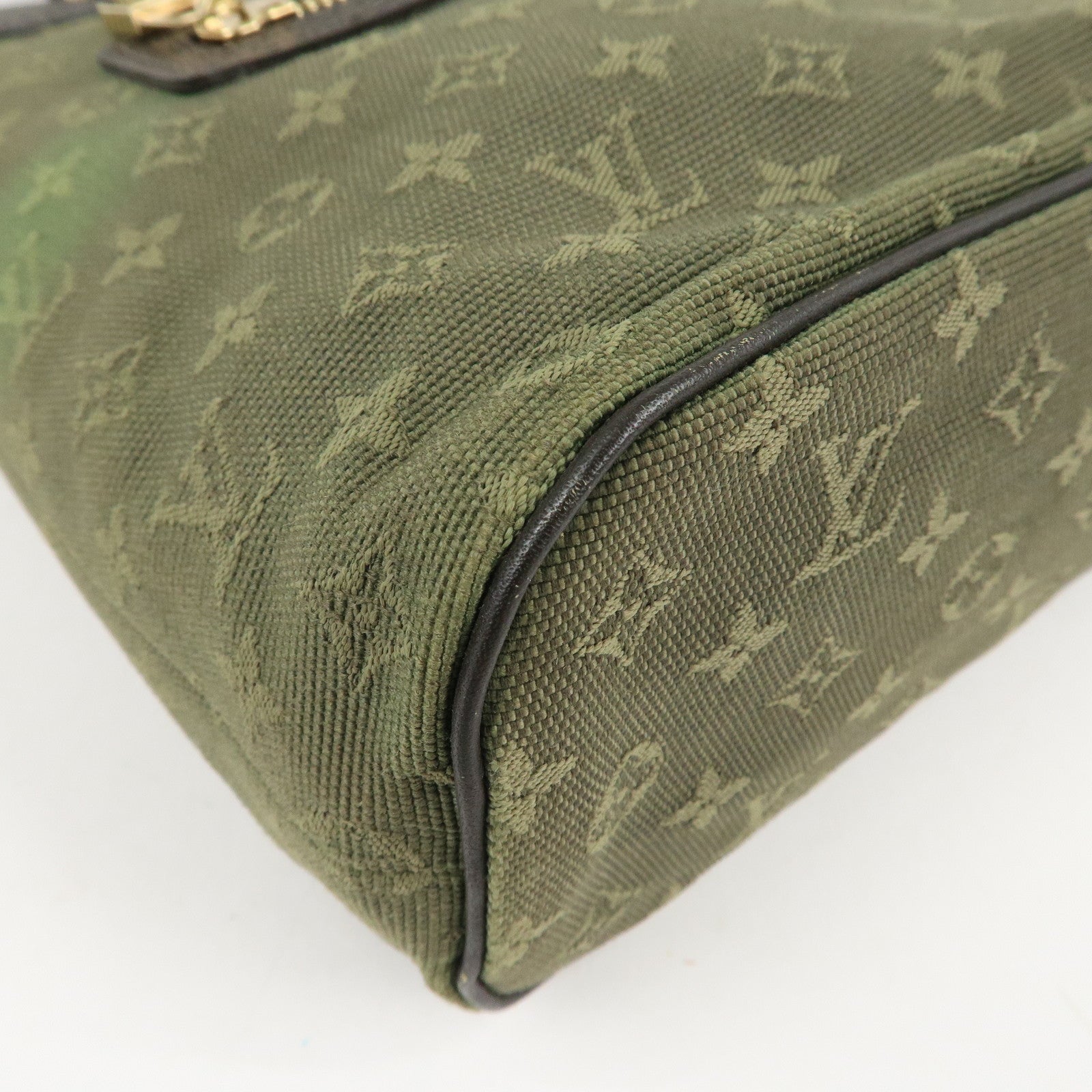 Louis Vuitton Monogram Mini Lucille PM Hand Bag TST Khaki M92682 Used