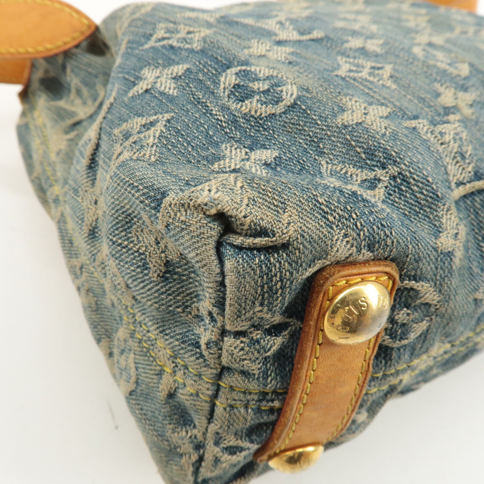 Louis Vuitton Monogram Denim Baggy PM 2Way Shoulder Bag M95049