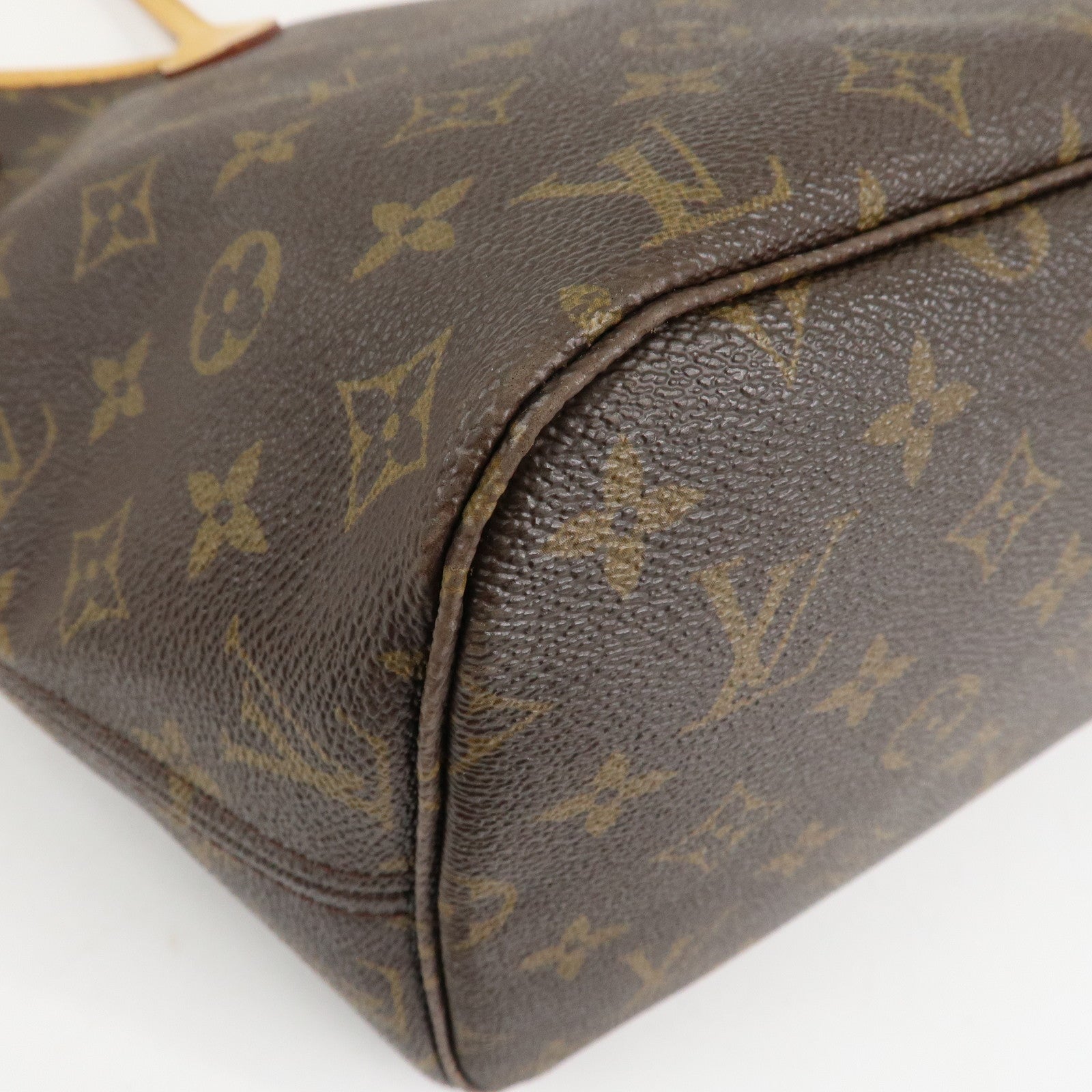 Louis Vuitton Monogram Neverfull MM Tote Bag Brown M40156 Used