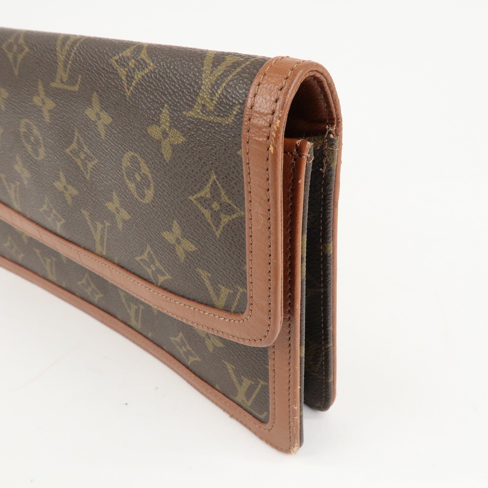 Louis Vuitton Monogram Pochette Dam GM Clutch Bag M51810 Used