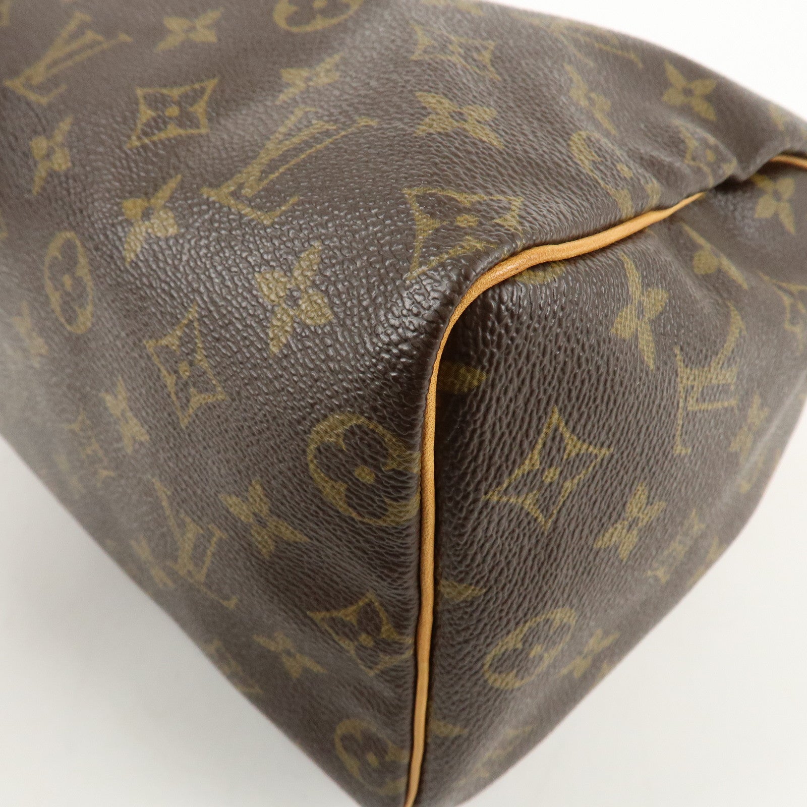 Louis Vuitton Monogram Speedy 25 Hand Bag Boston Bag M41528 Used