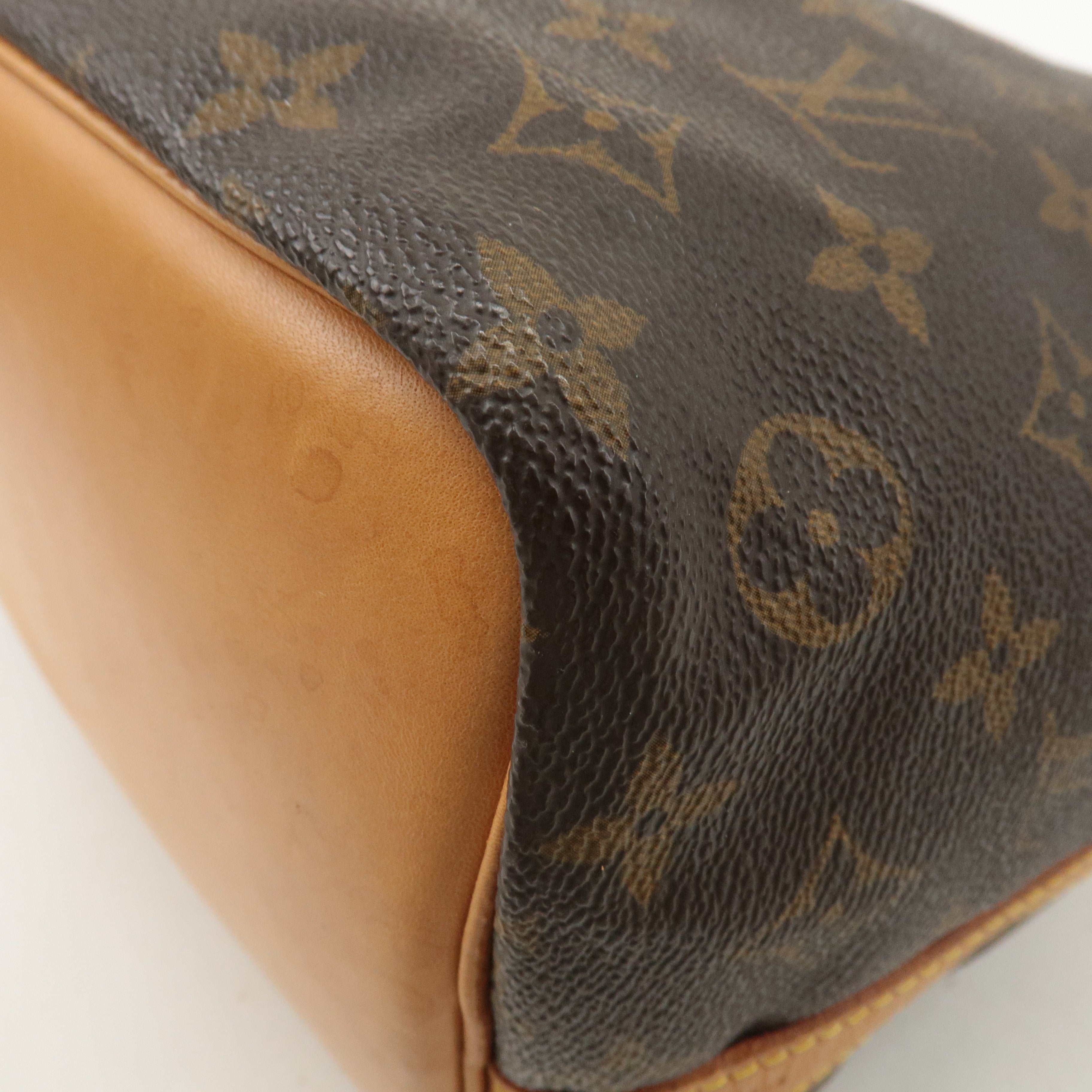 Louis Vuitton Monogram Petit Noe Shoulder Bag Brown M42226