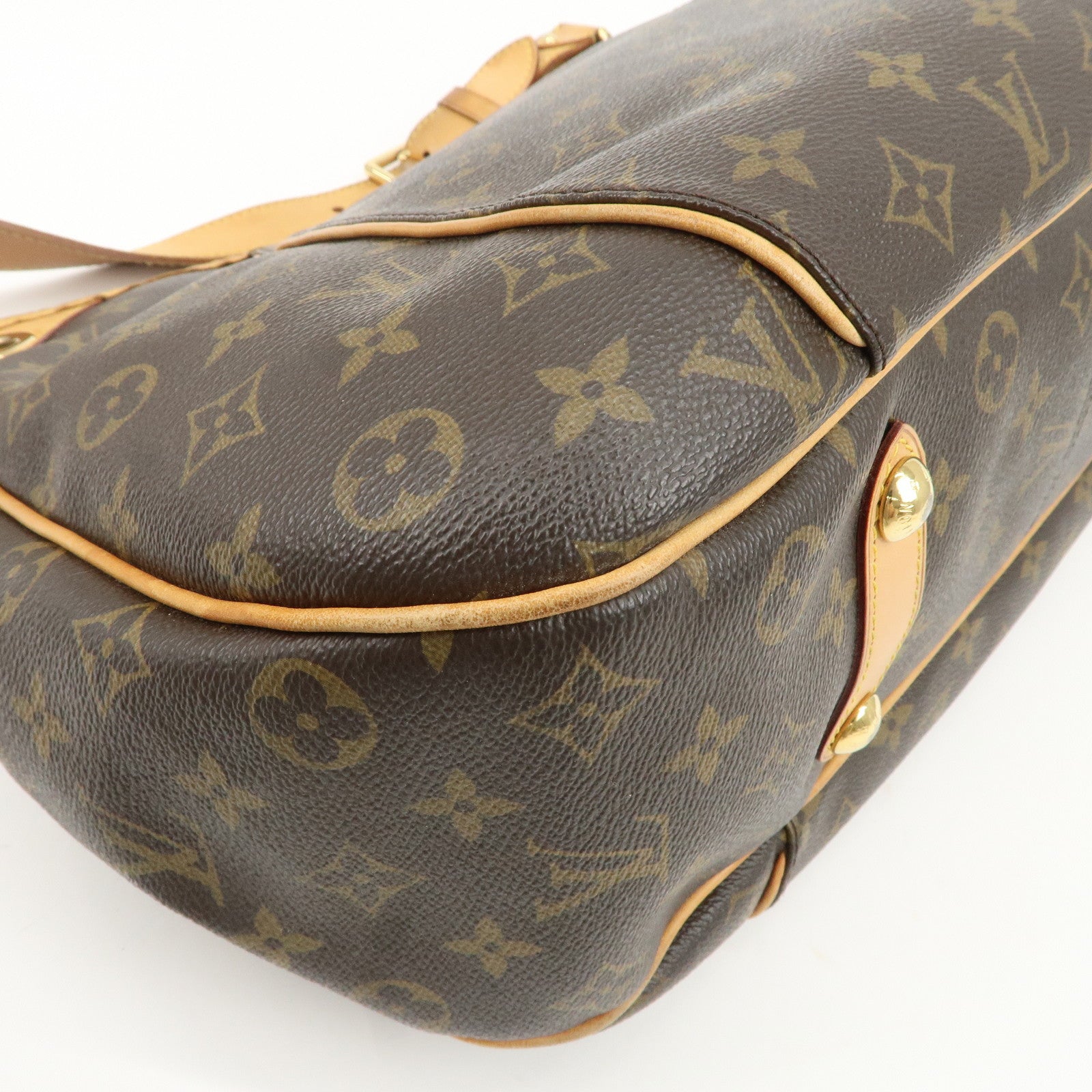 Louis Vuitton Monogram Galliera PM Shoulder Bag M56382 Used