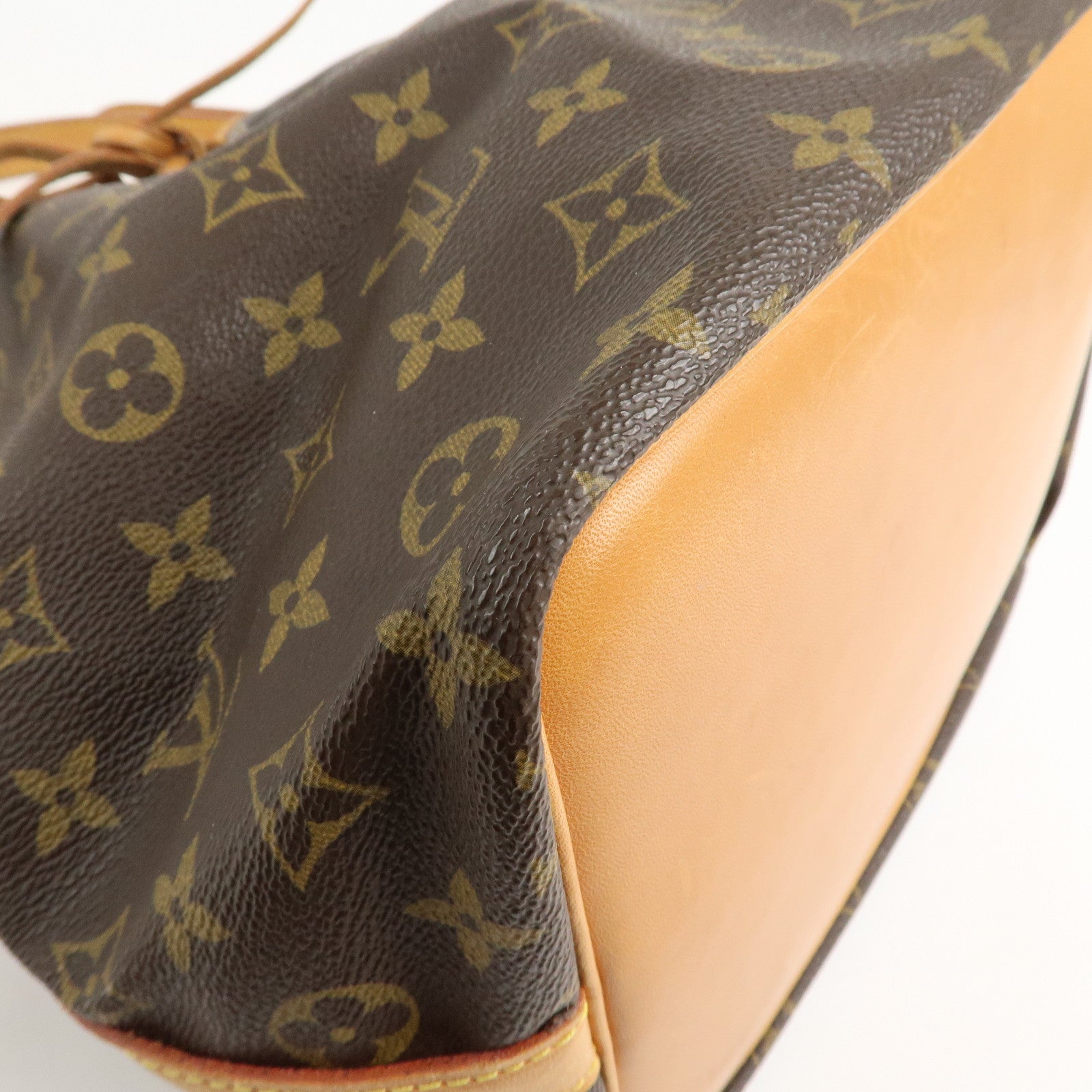 Louis Vuitton Monogram Petit Noe Shoulder Bag Brown M42226 Used