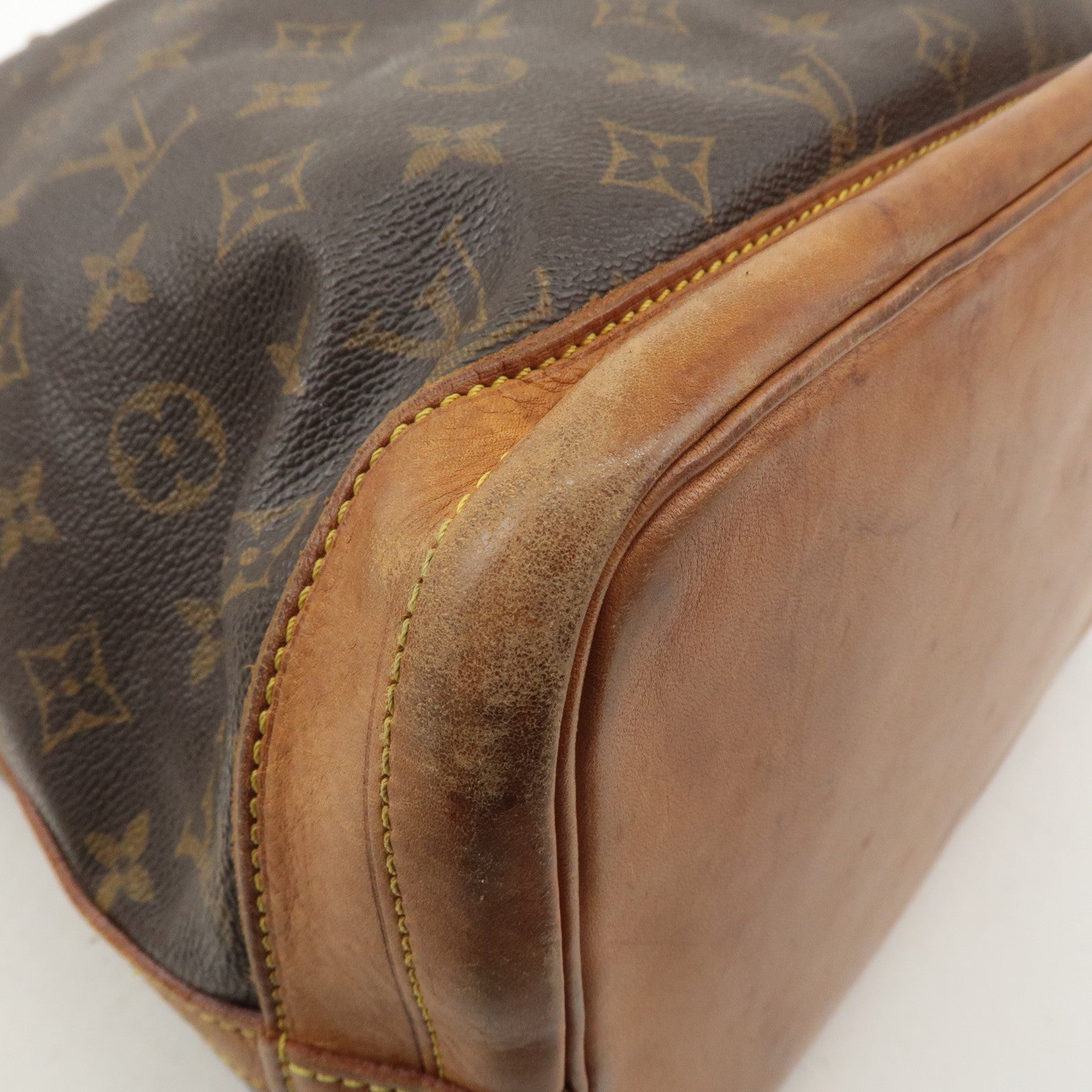 Louis Vuitton Monogram Noe Shoulder Bag Hand Bag Brown M42224