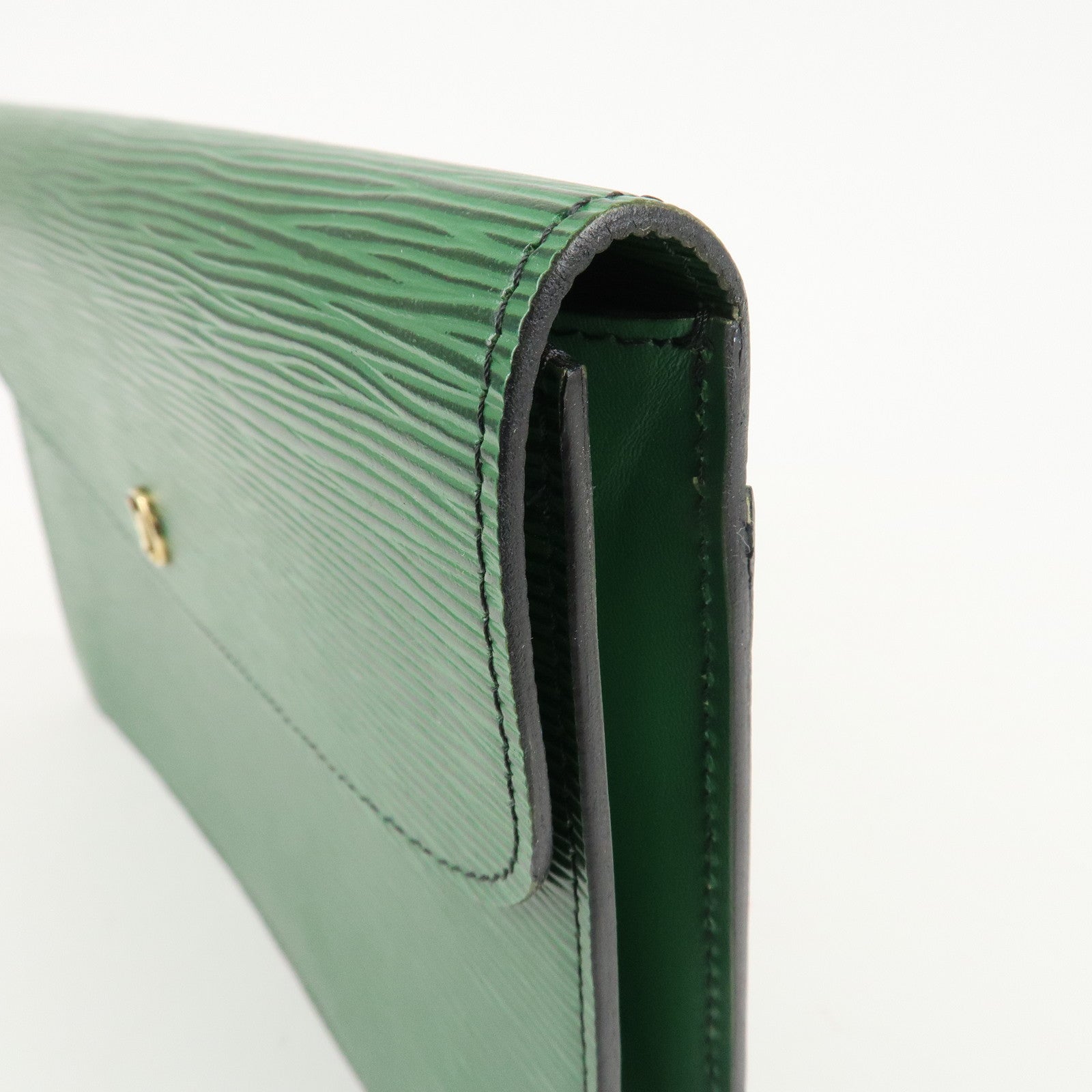 Louis Vuitton Epi Montaigne 27 Clutch Bag Borneo Green M52654