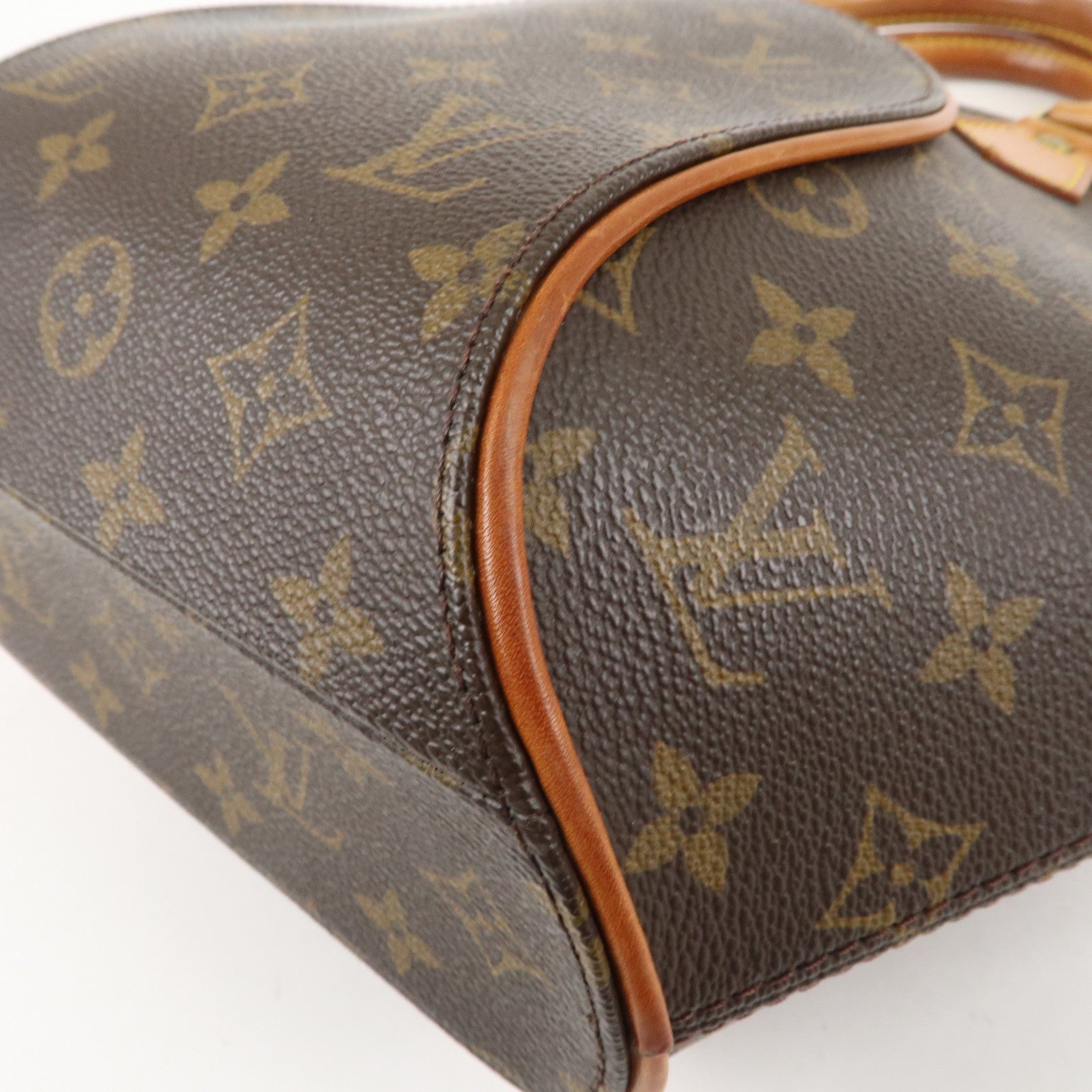 Louis Vuitton Monogram Ellipse PM Hand Bag Brown M51127