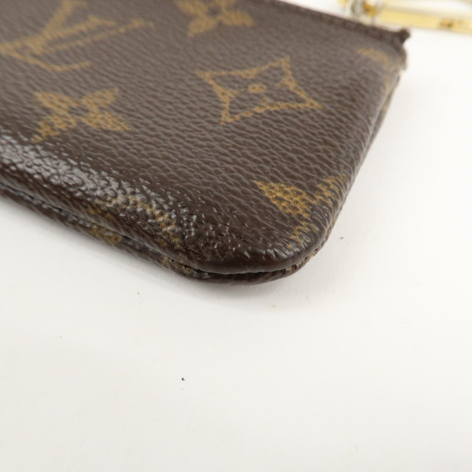 Louis Vuitton Monogram Pochette Cles Coin Case Key Case M62650 Used