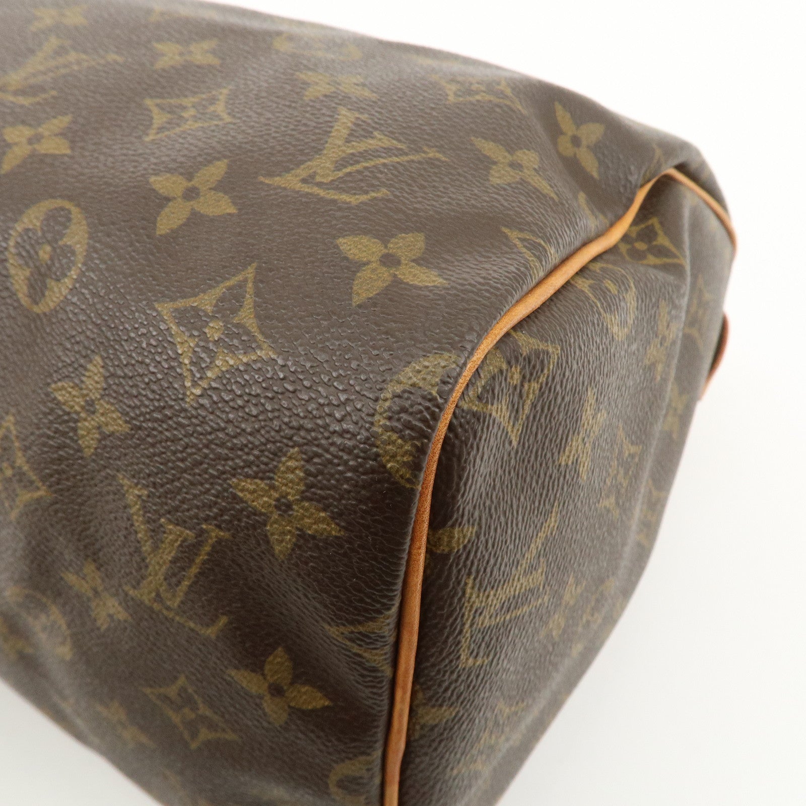 Louis Vuitton Monogram Speedy 30 Hand Bag Boston Bag M41526 Used