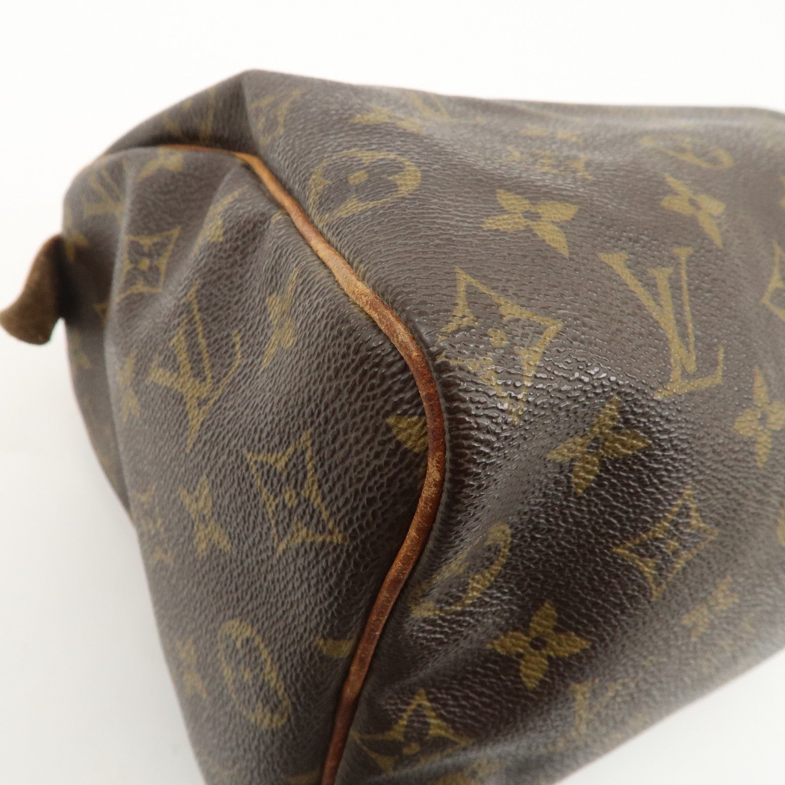 Louis Vuitton Monogram Speedy 25 Hand Bag Boston Bag M41528 Used