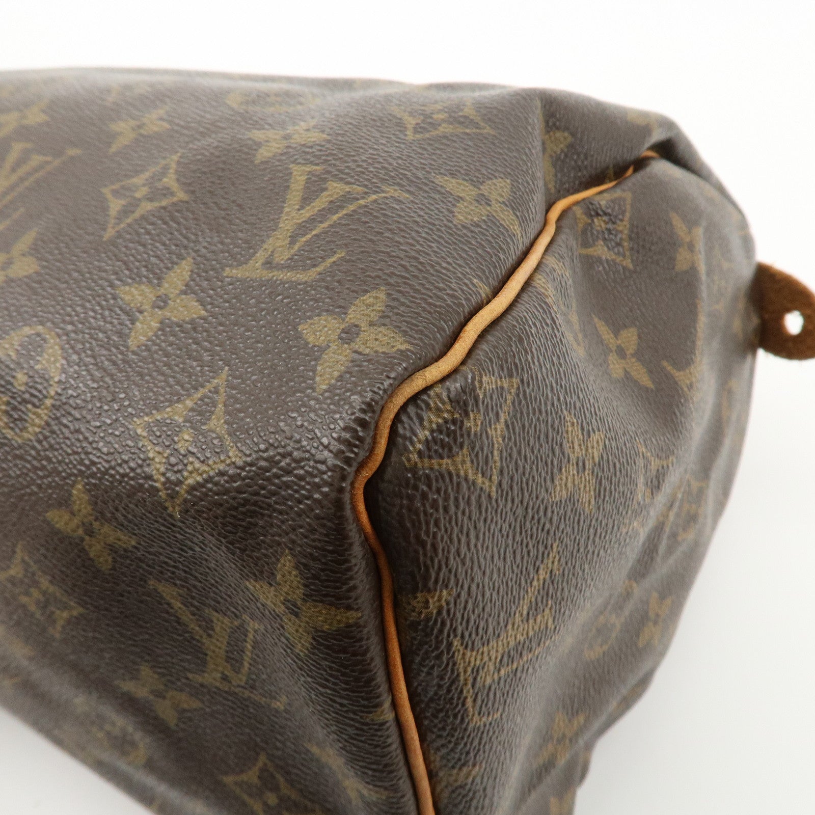 Louis Vuitton Monogram Speedy 30 Hand Bag Boston Bag M41526 Used