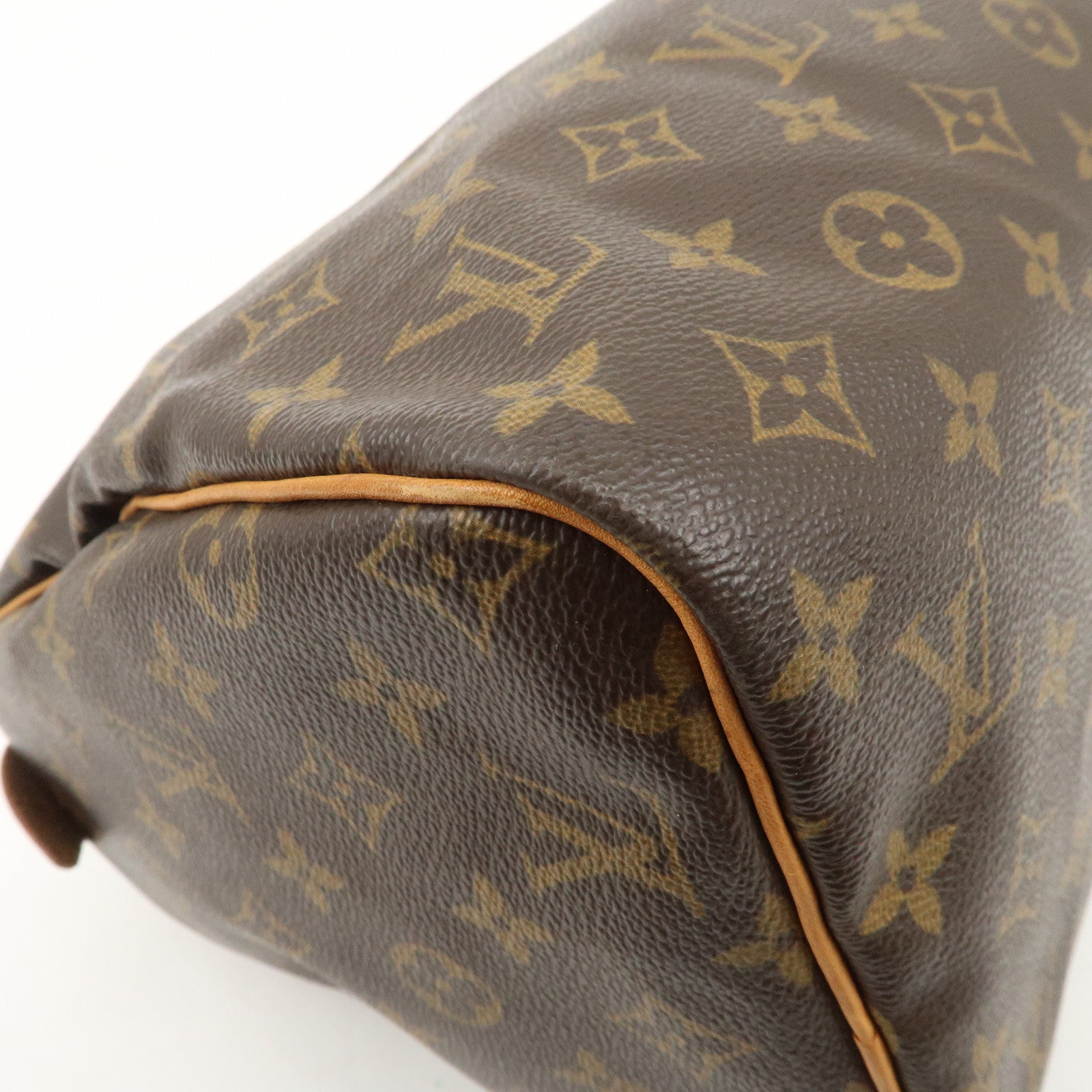 Louis Vuitton Monogram Speedy 30 Hand Bag Boston Bag M41526 Used