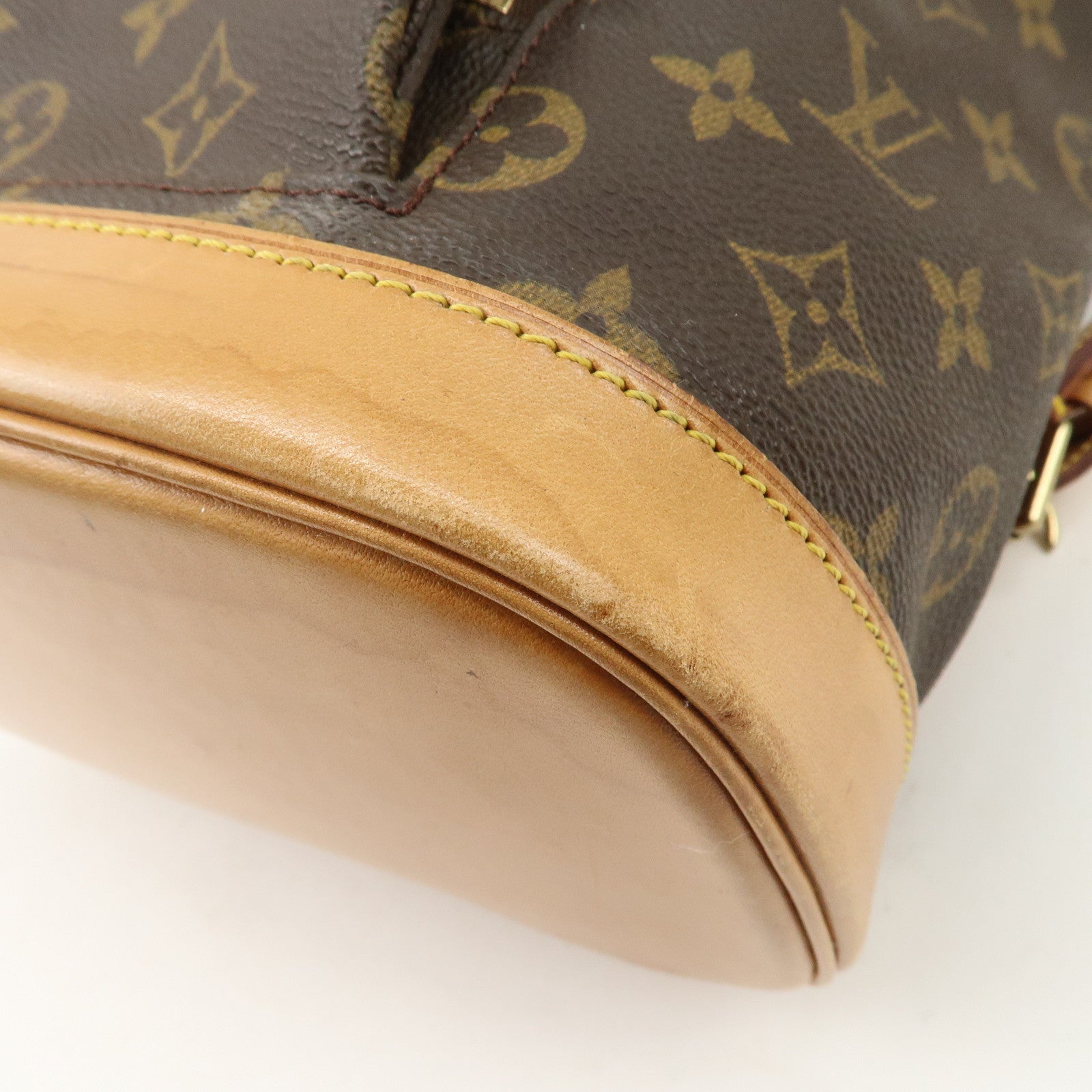 Louis Vuitton Monogram Montsouris MM Back Pack Bag M51136 Used