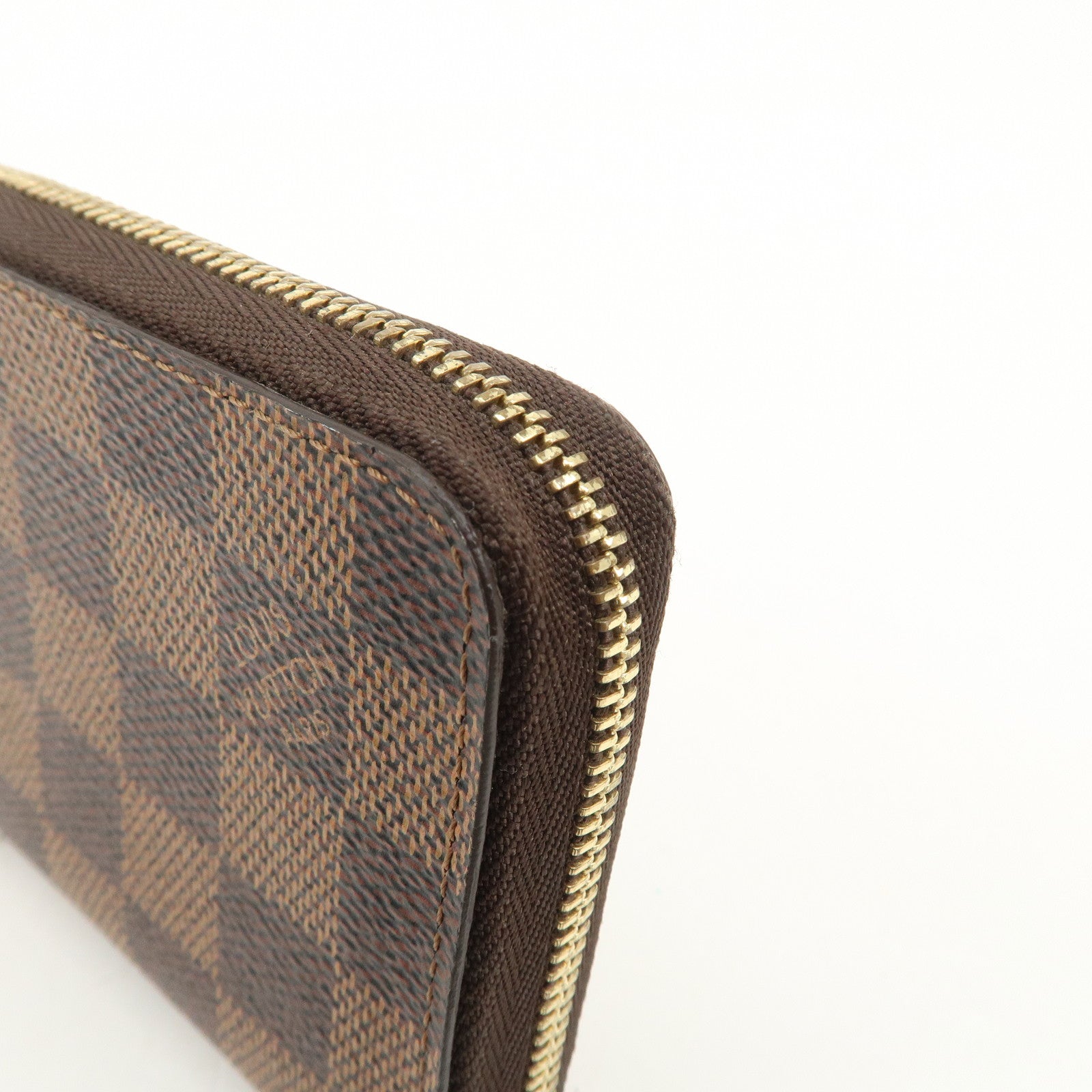 Louis Vuitton Damier Zippy Coin Purse Coin Case N63070 Used