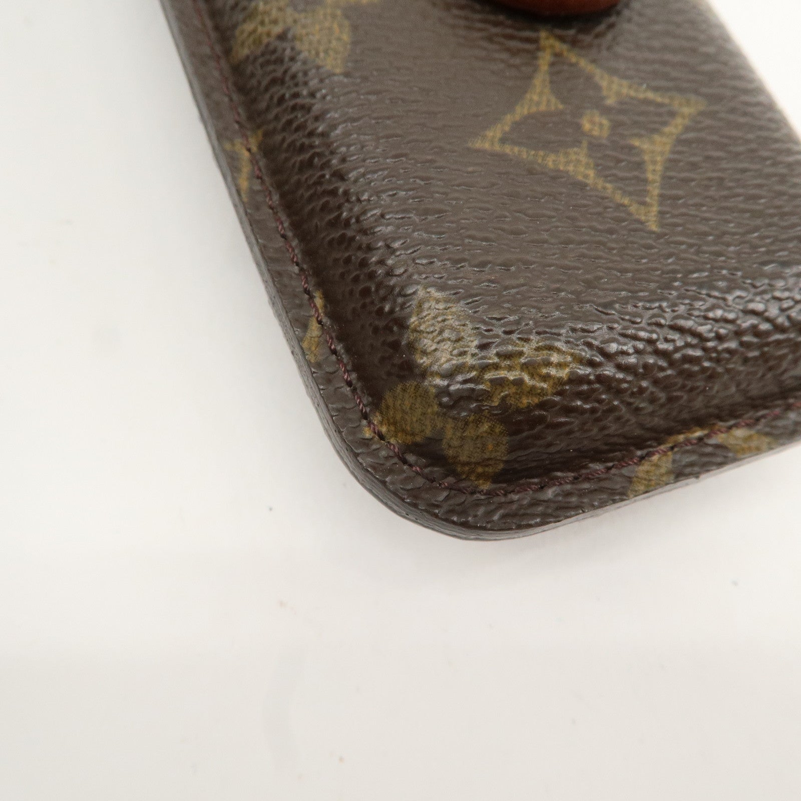 Louis Vuitton Monogram Etuit Telephone Cell Phone Case M63050