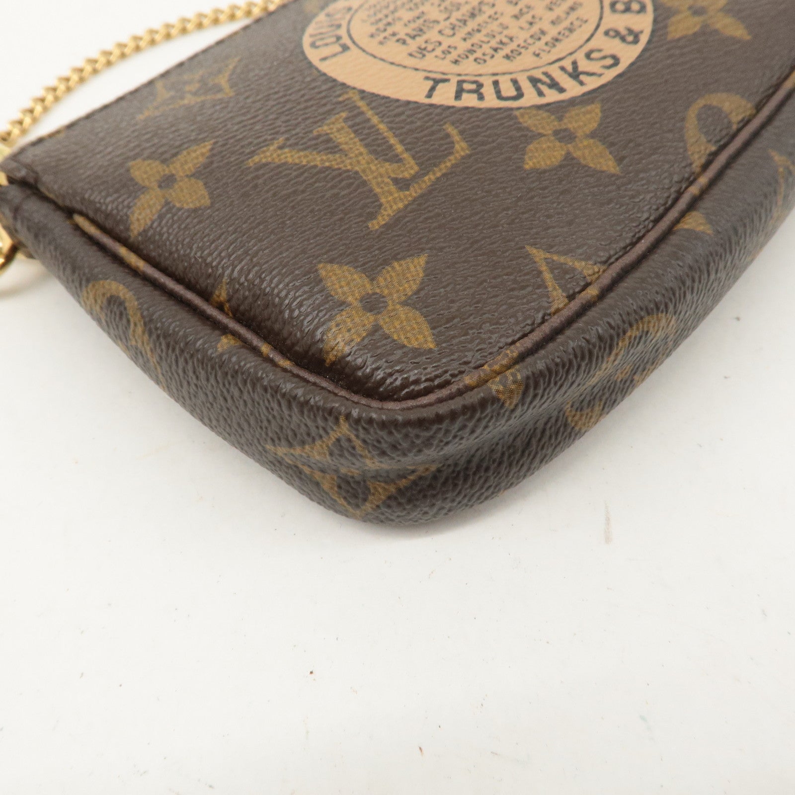 Louis Vuitton Monogram T&B Mini Pochette Accessoires Pouch M60153