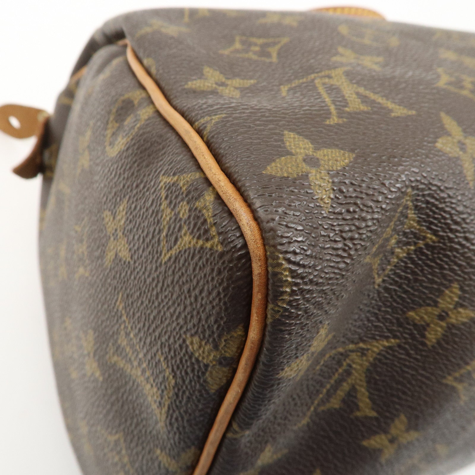 Louis Vuitton Monogram Speedy 30 Hand Bag Boston Bag M41526 Used