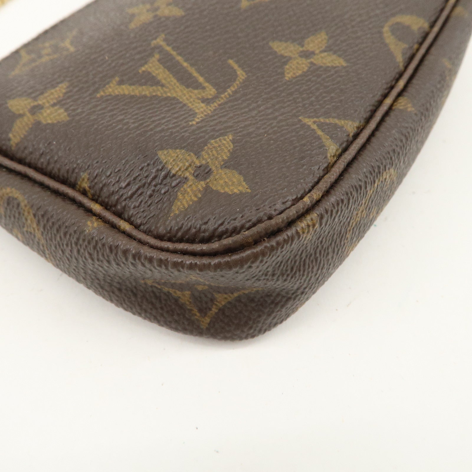 Louis Vuitton Monogram Mini Pochette Accessoires Pouch M58009