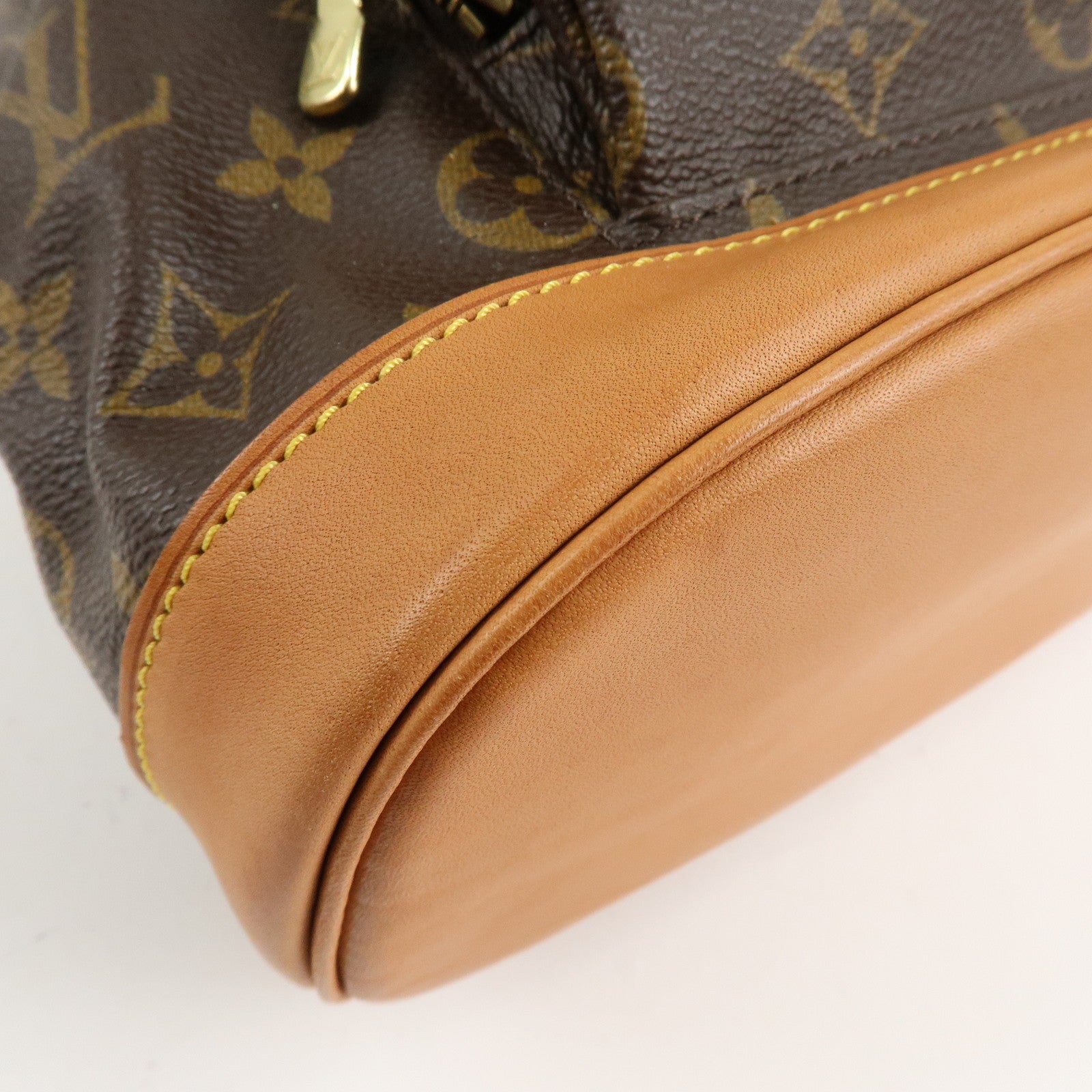 Louis Vuitton Monogram Montsouris MM Backpack Bag M51136 Used