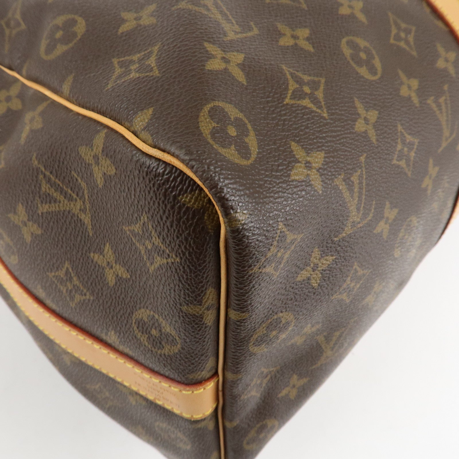 Louis Vuitton Monogram Keep All Bandouliere 50 Boston Bag M41416