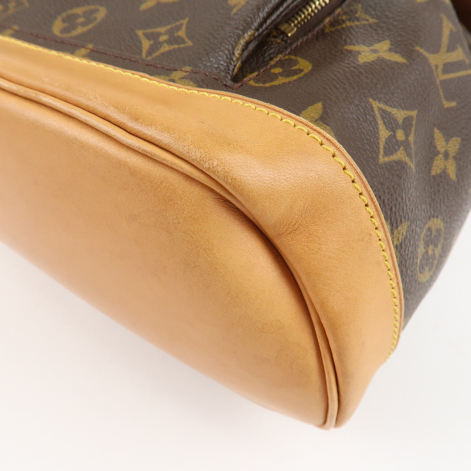 Louis Vuitton Monogram Montsouris MM Back Pack Bag M51136 Used