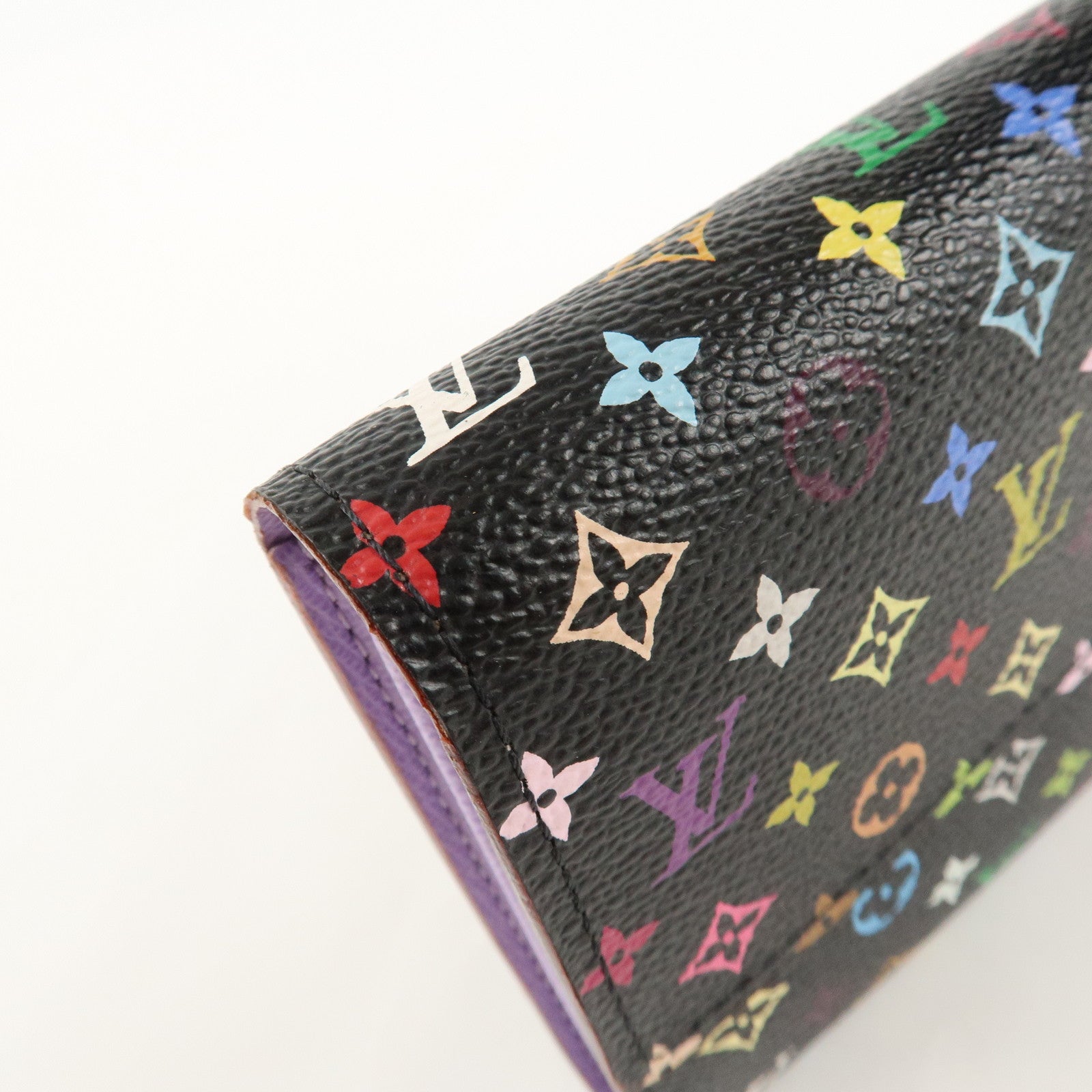 Louis Vuitton Monogram Multicolor Portefeuille Sarah M60273 Used