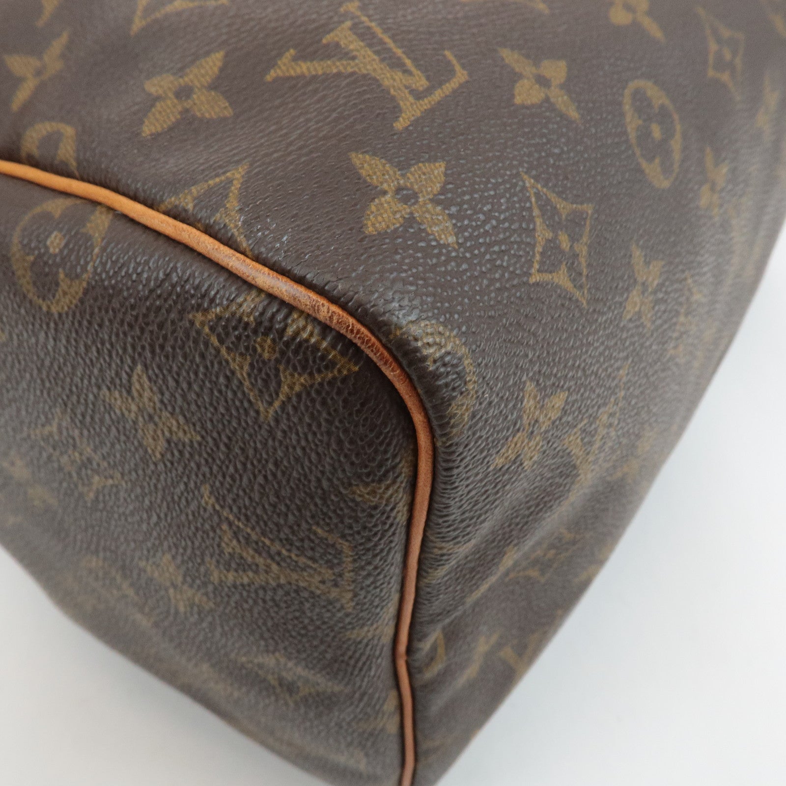 Louis Vuitton Monogram Speedy 30 Hand Bag Boston Bag M41526 Used