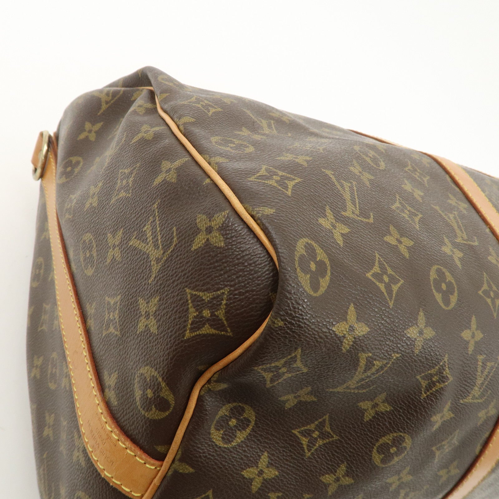 Louis Vuitton Monogram Keep All Bandouliere 50 Boston Bag M41416 Used