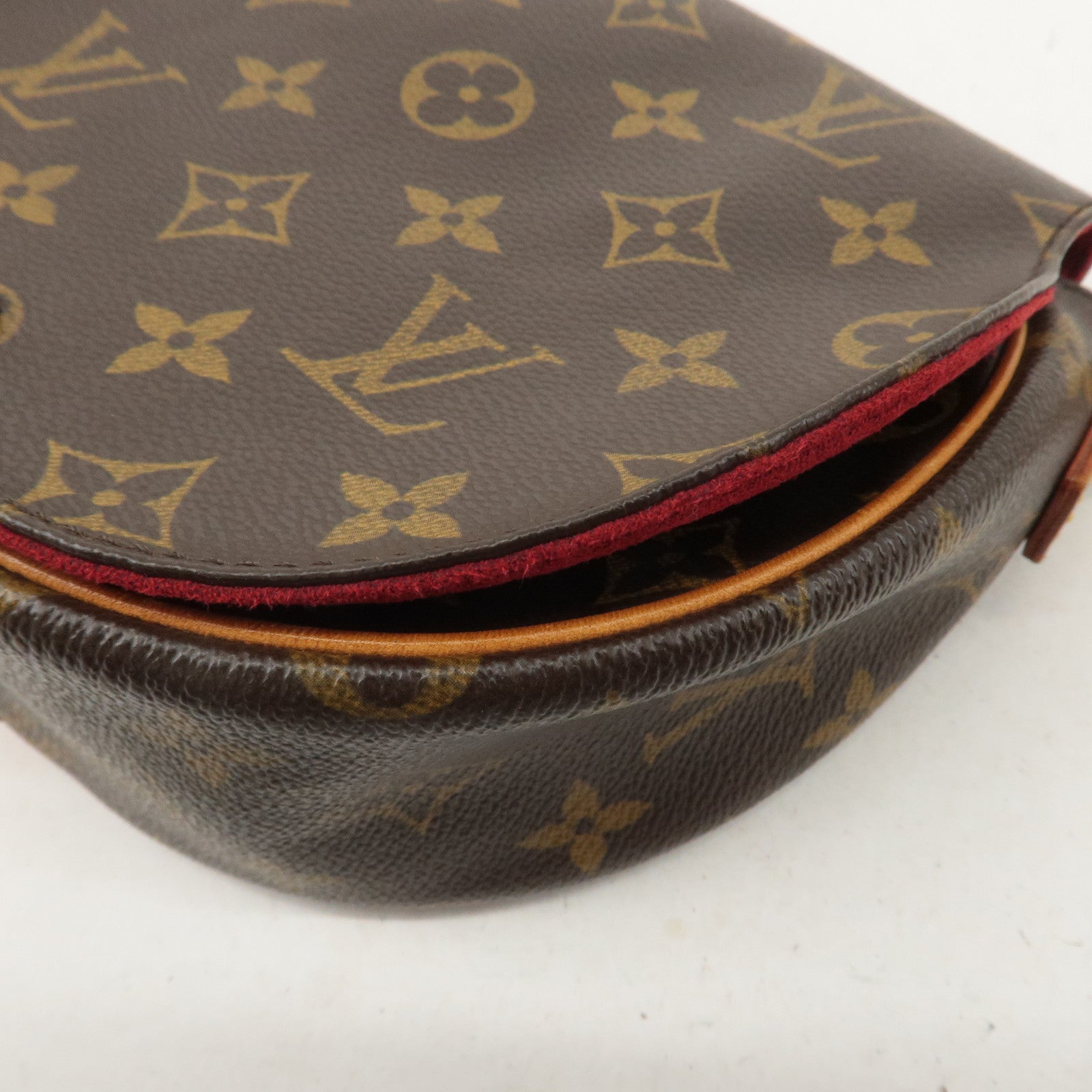 Louis Vuitton Monogram Tambourine Shoulder Bag Brown M51179