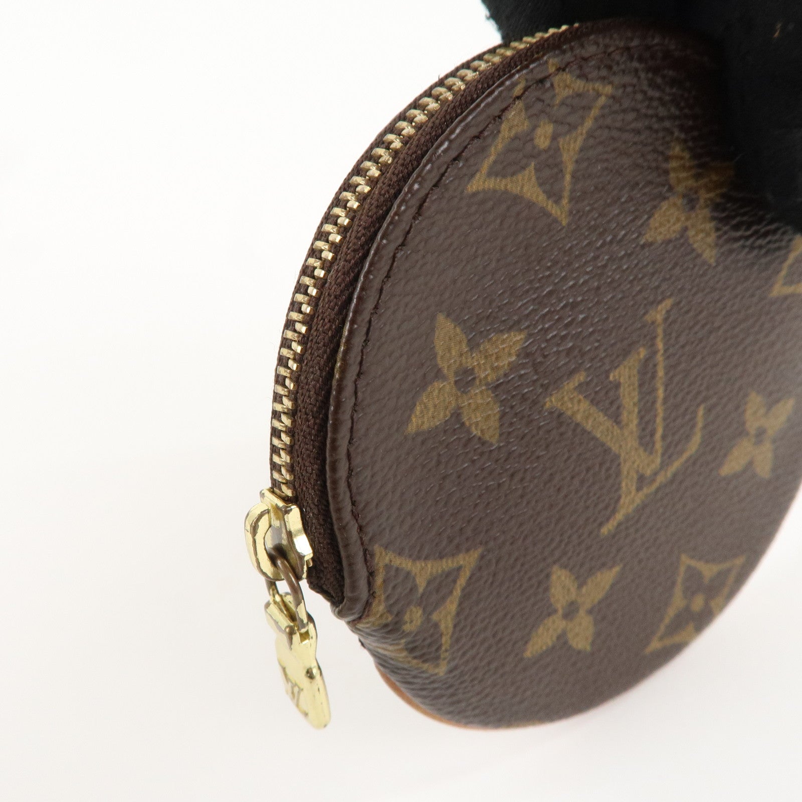 Louis Vuitton Monogram Porte Monnaie Rond Coin Case M61926