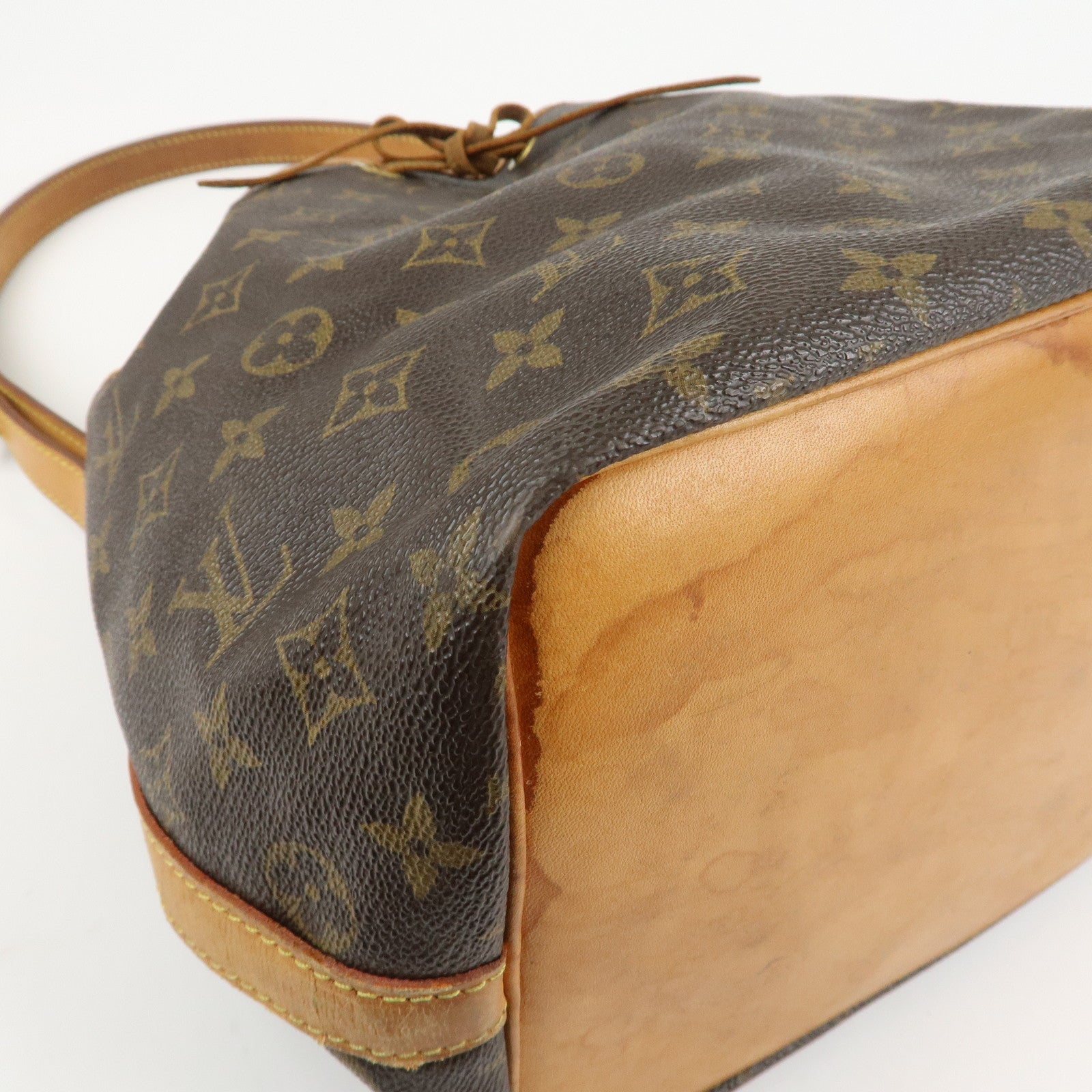 Louis Vuitton Monogram Petit Noe Shoulder Bag Brown M42226 Used