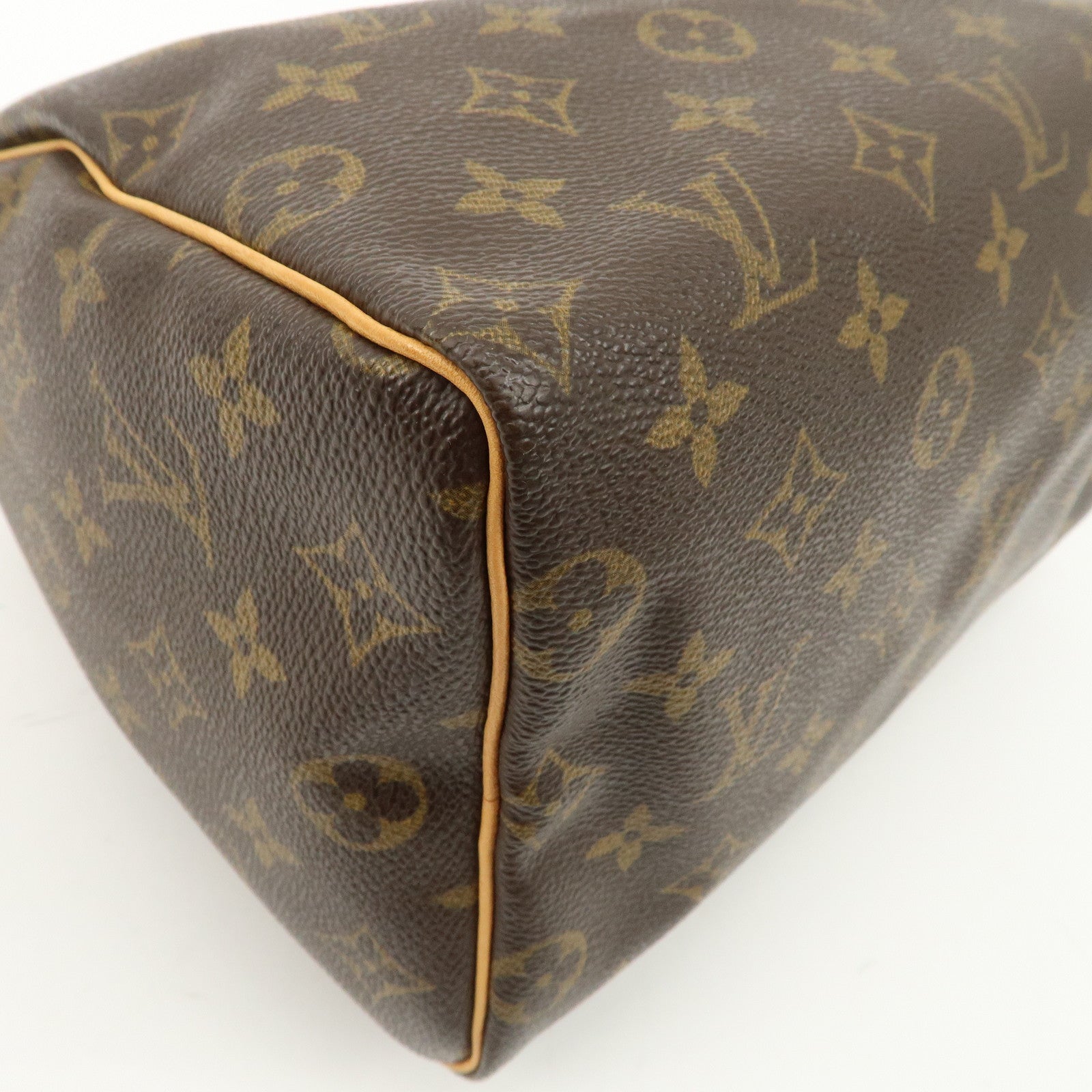 Louis Vuitton Monogram Speedy 25 Hand Bag Boston Bag M41528 Used