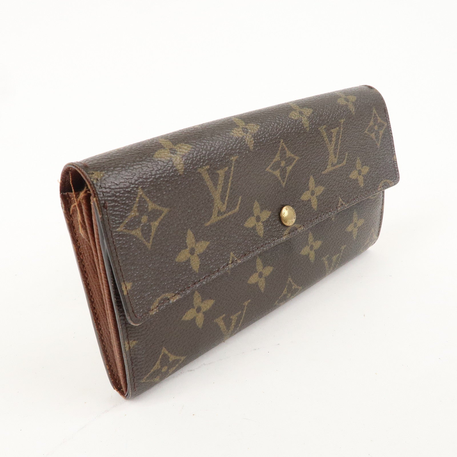 Louis Vuitton Monogram Set of 3 Wallet M61734 M61725 M61725