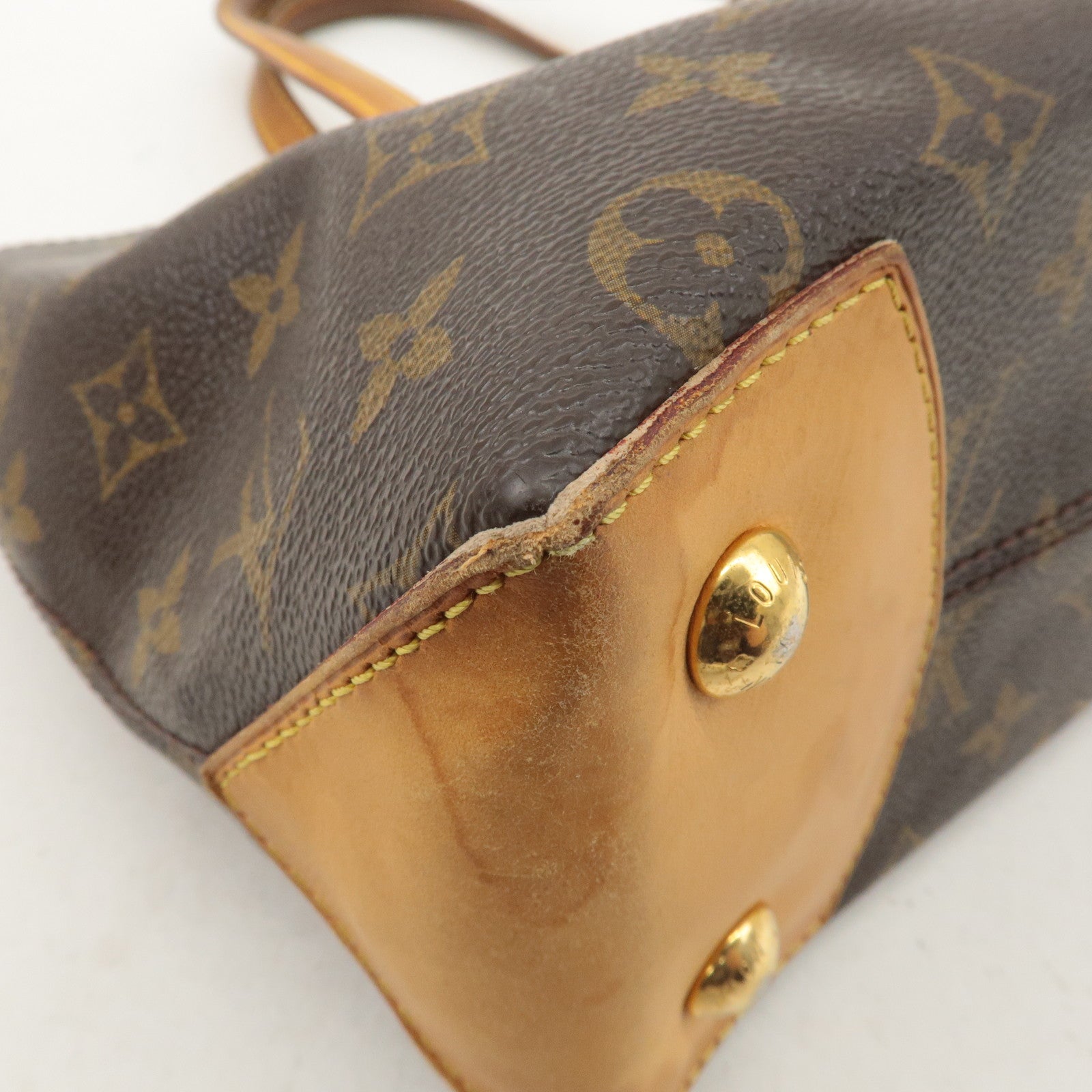 Louis Vuitton Monogram Wilshire PM Hand Bag Tote Bag M45643