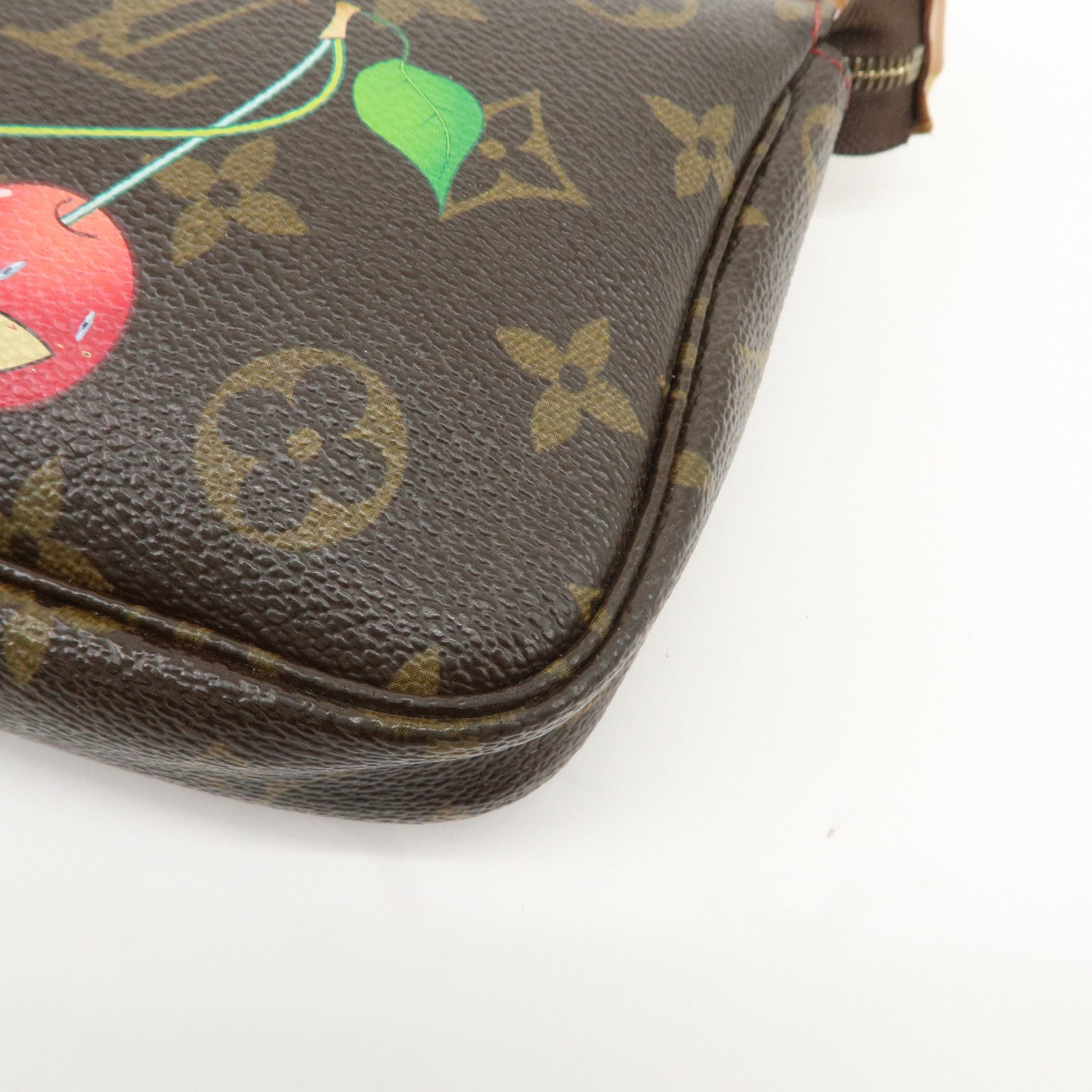 Louis Vuitton Cherry Blossom Pochette Accessoires Pouch M95008 Used