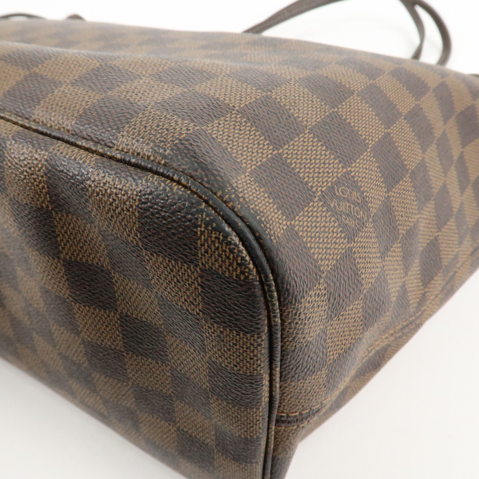 Louis Vuitton Damier Neverfull MM Tote Bag Shoulder Bag N51105 Used